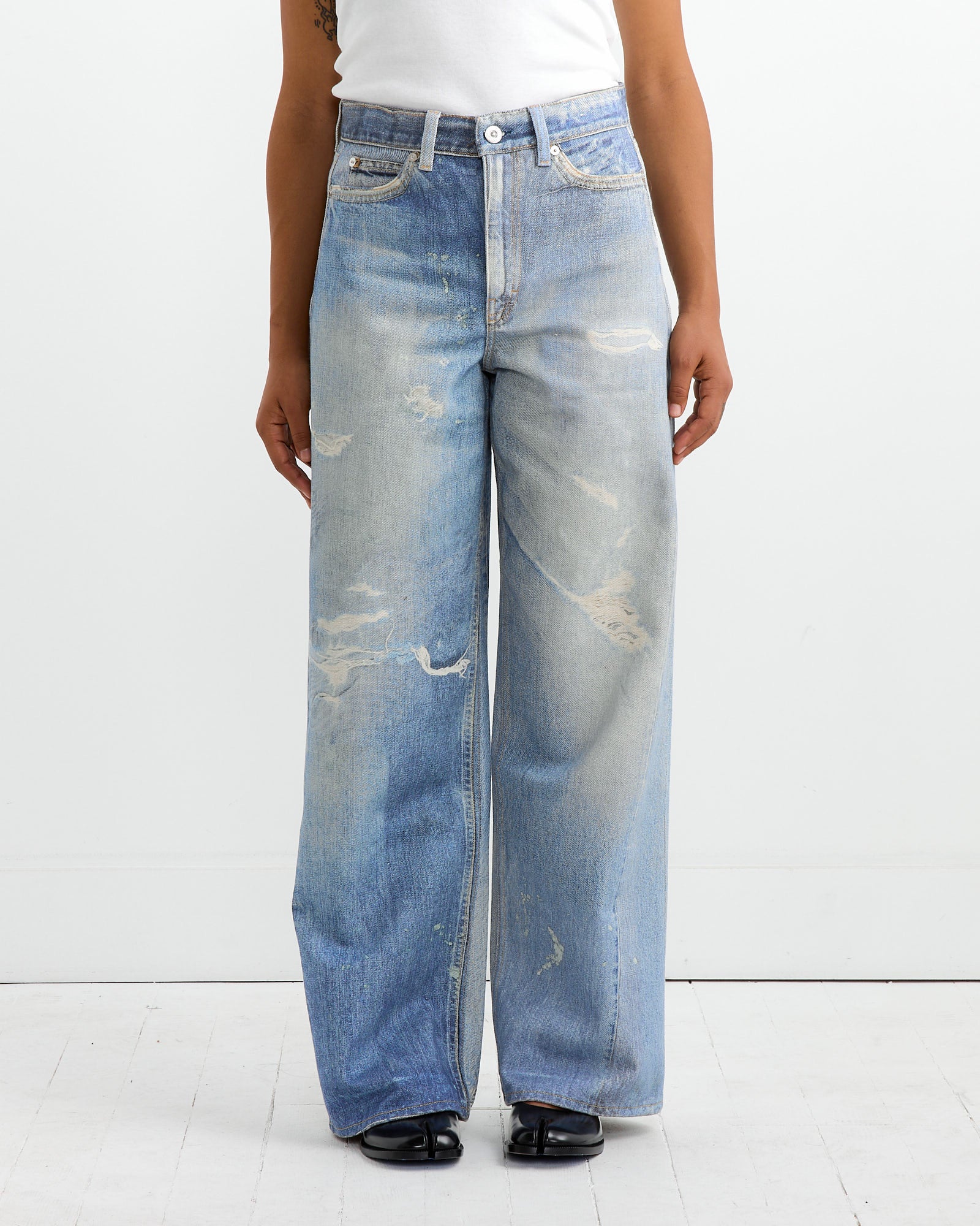 Full Cut Jean in Digital Denim Print