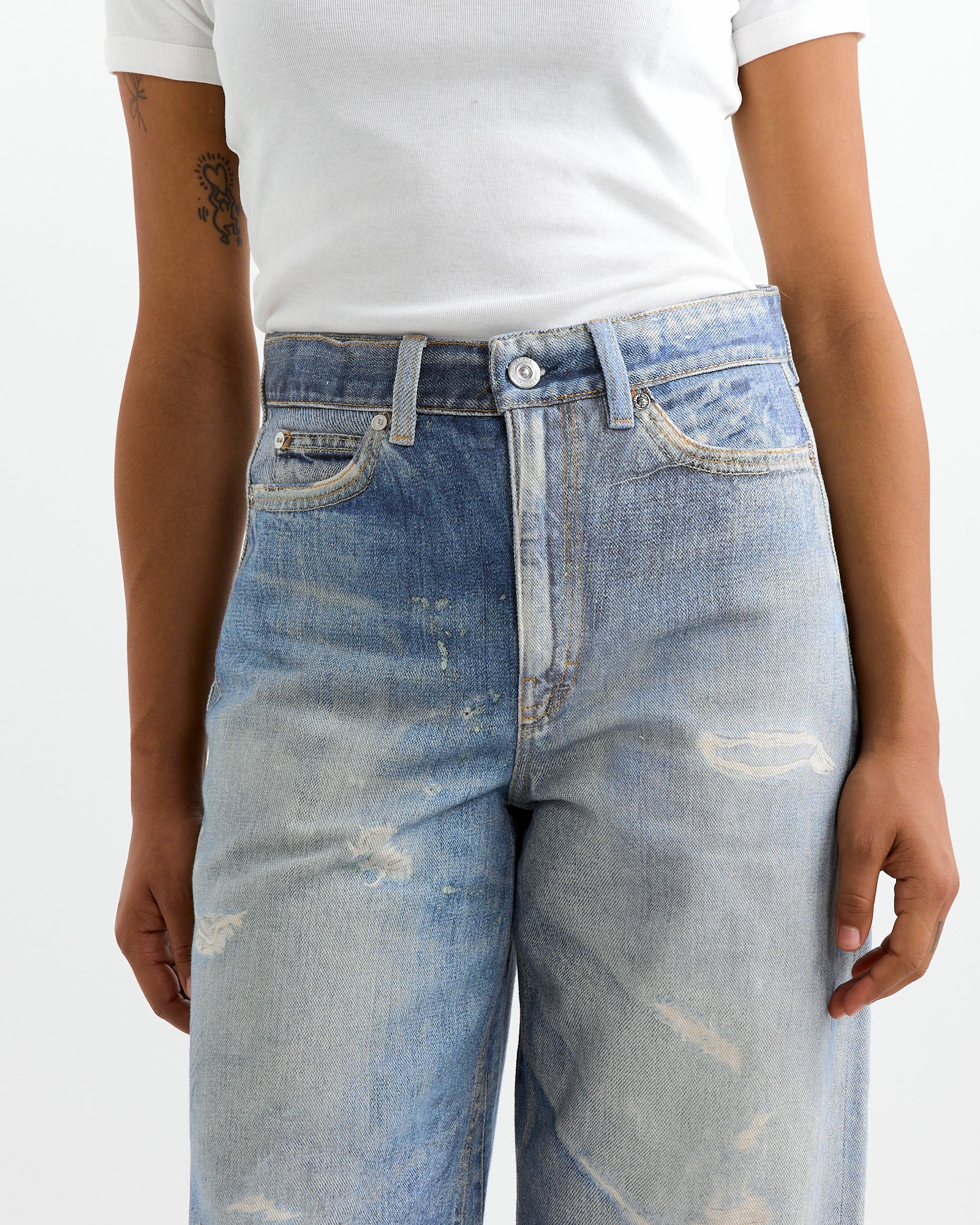 Full Cut Jean in Digital Denim Print