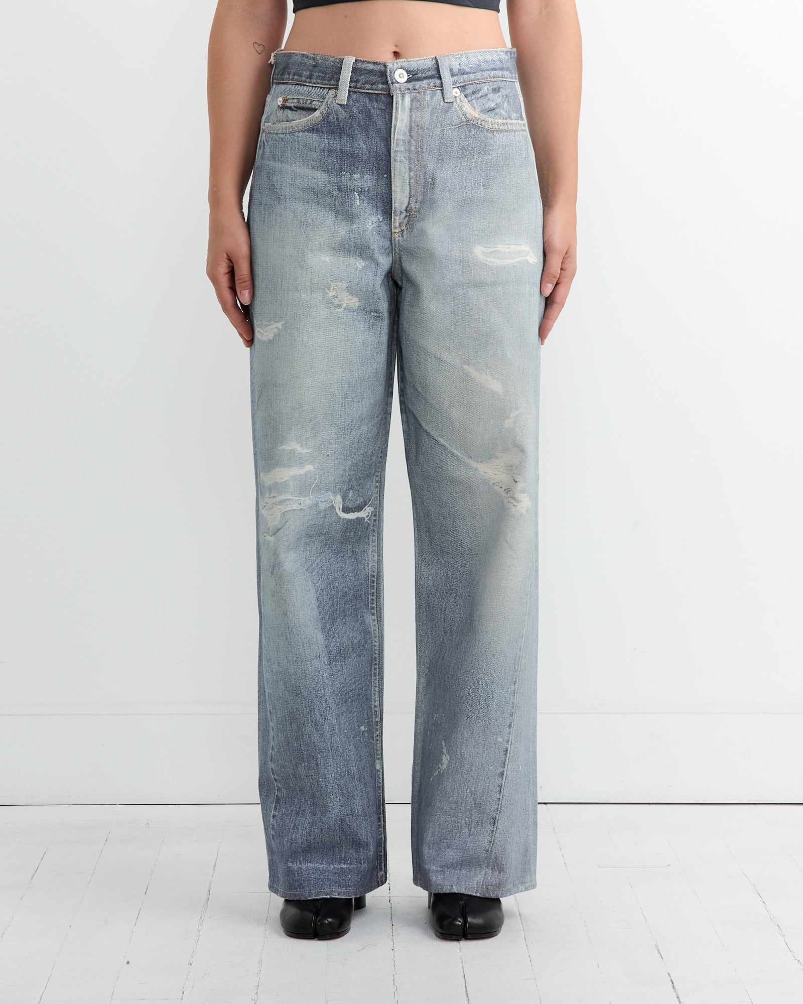 Full Cut Jean in Digital Denim Print - Digital Denim Print / 36 (261331)