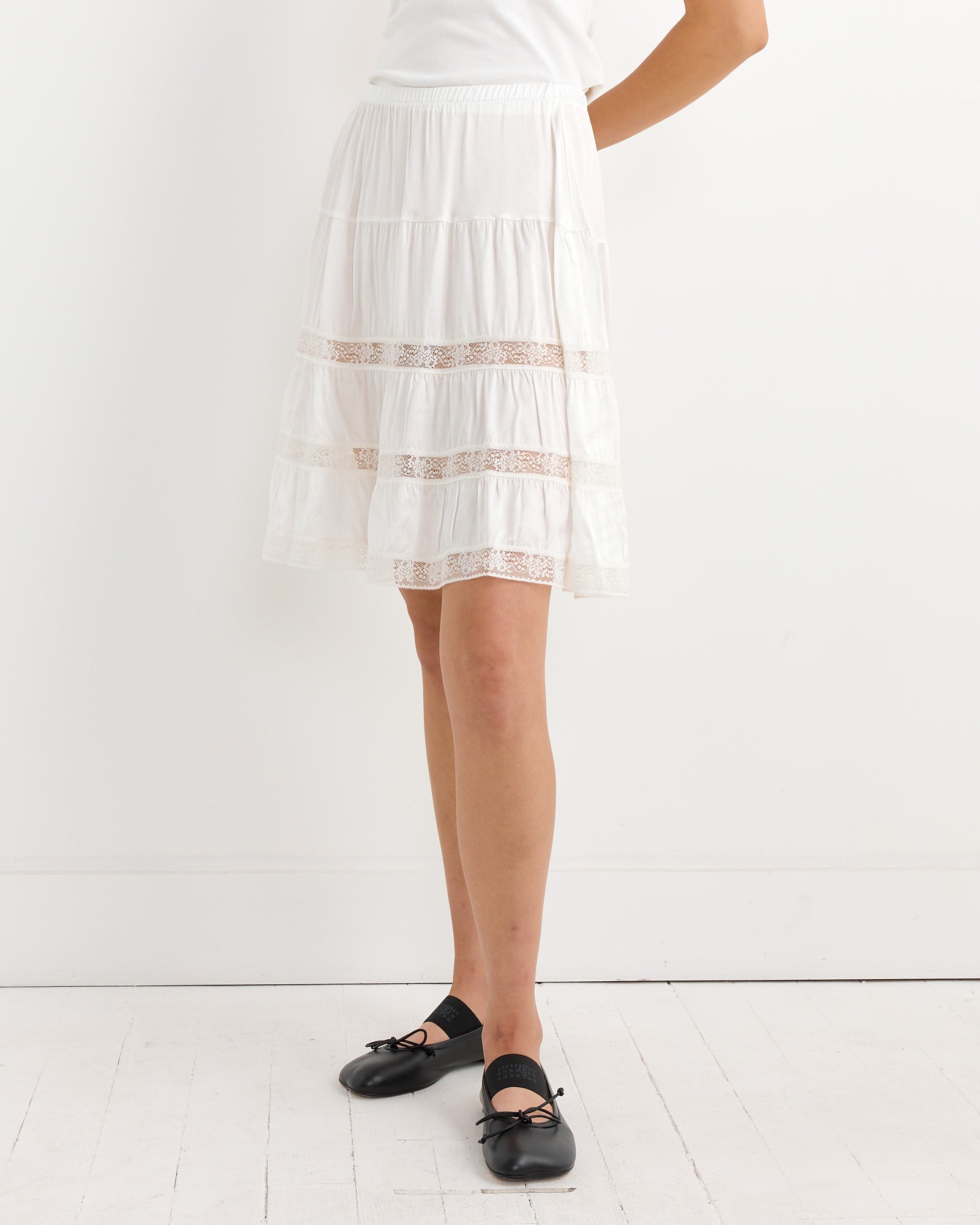 Cielo Skirt in White