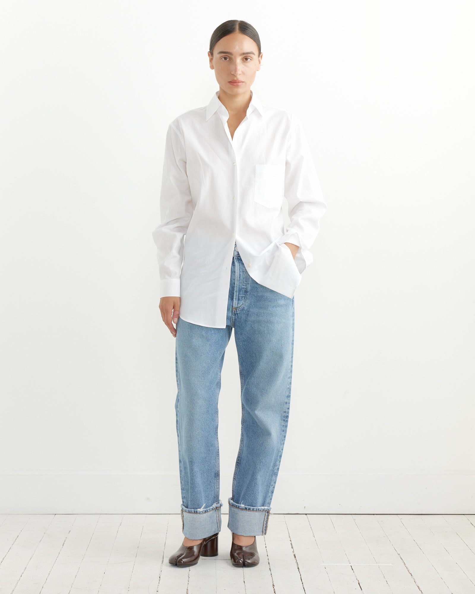 FLORE FLORE Zoe Shirt White - White / XS (261396)