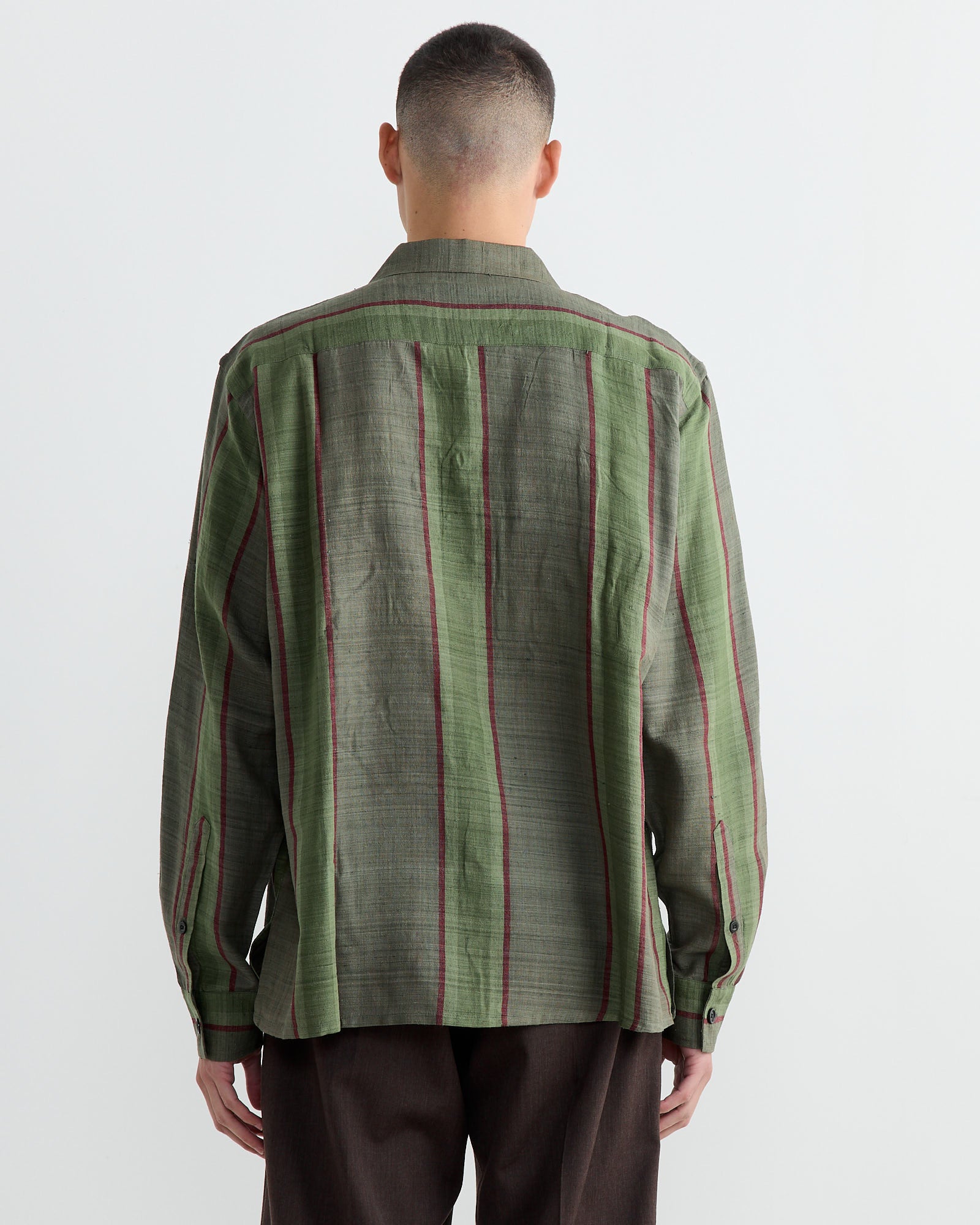 Pedro Shirt in Moss Green