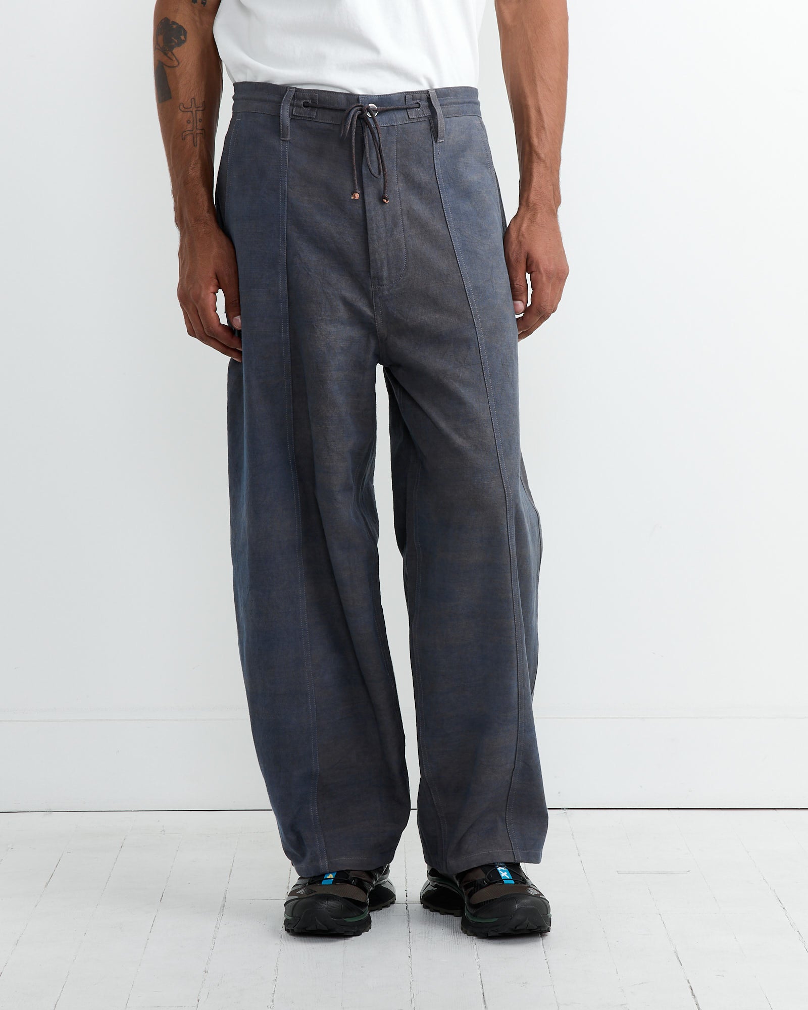 Story mfg Document Pant Purple - Purple / L (261502)