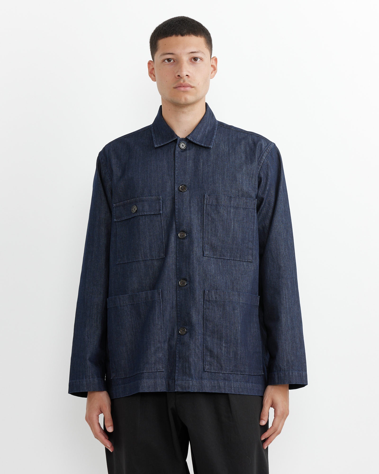 Dockside Jacket in Indigo