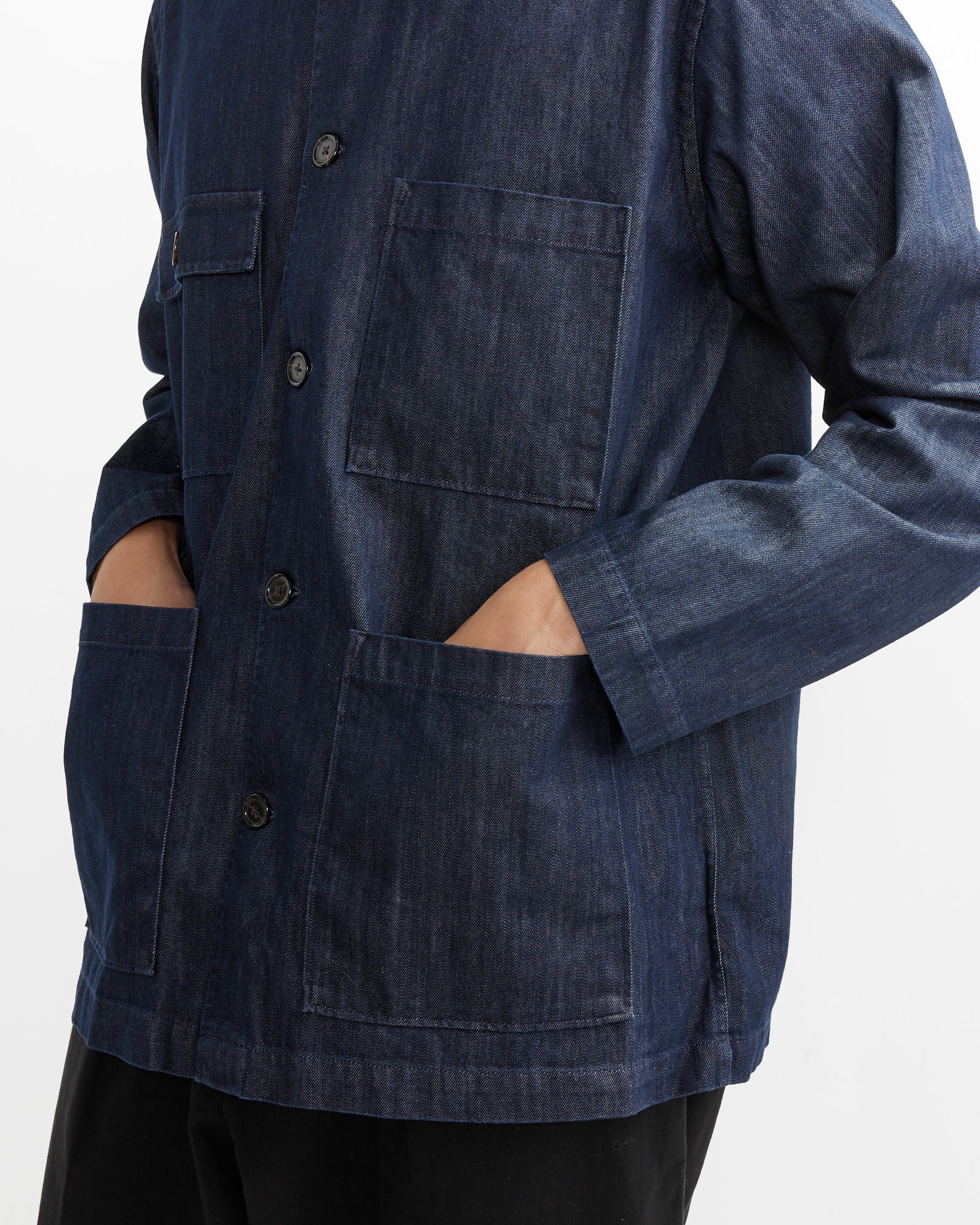 Dockside Jacket in Indigo