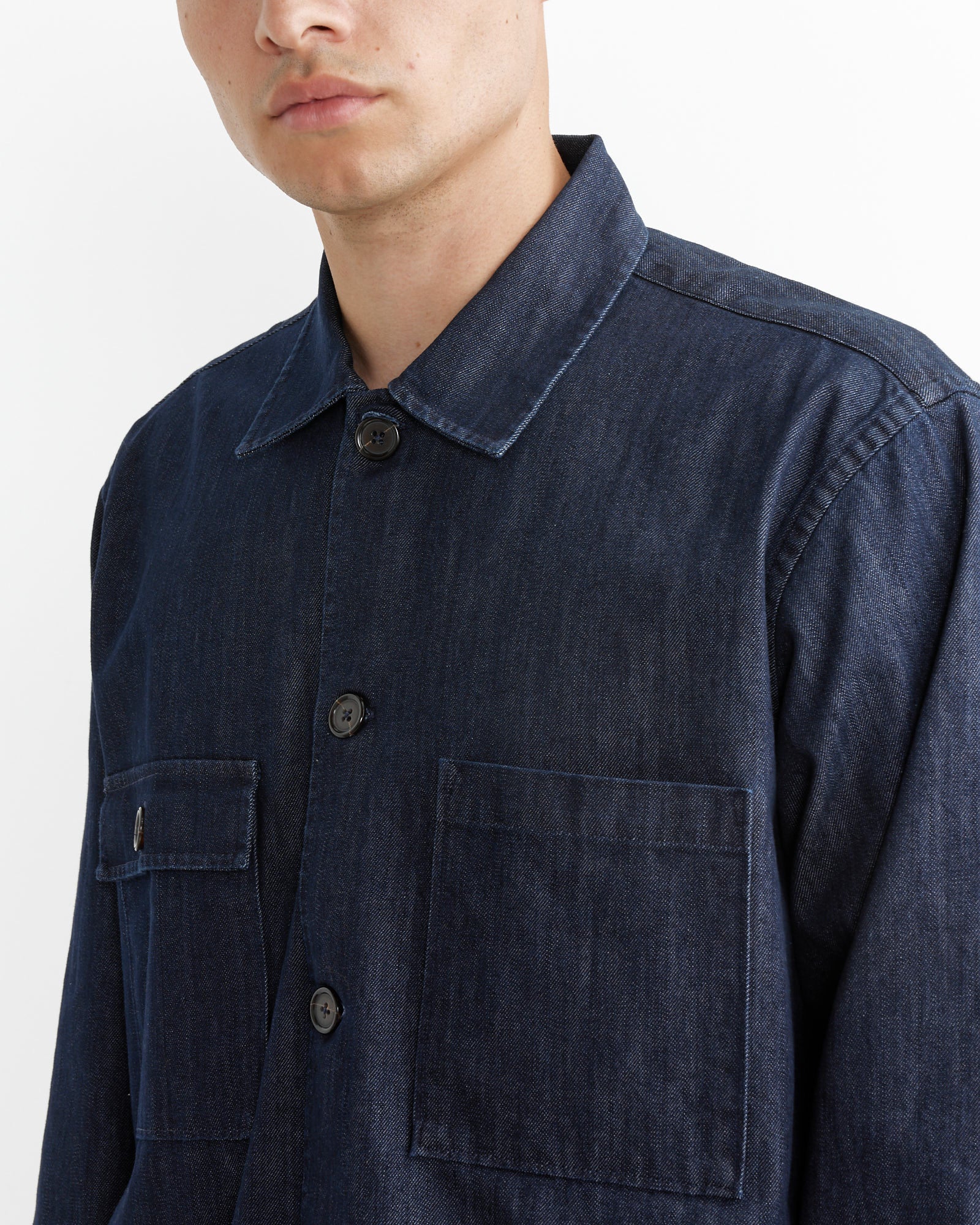 Dockside Jacket in Indigo