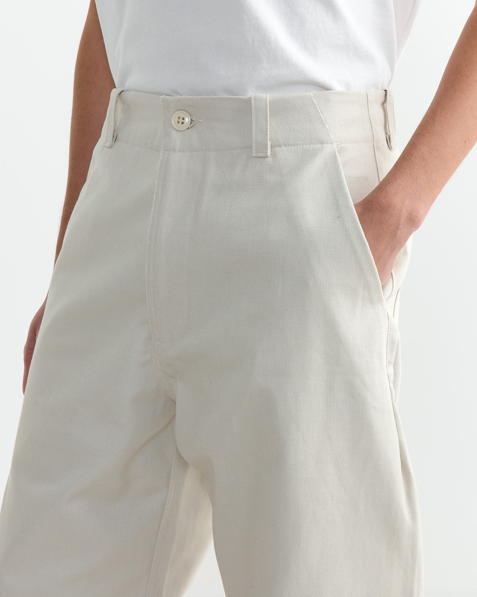 Arpenteur Lux Trouser Off White - Off White / 32 (261619)