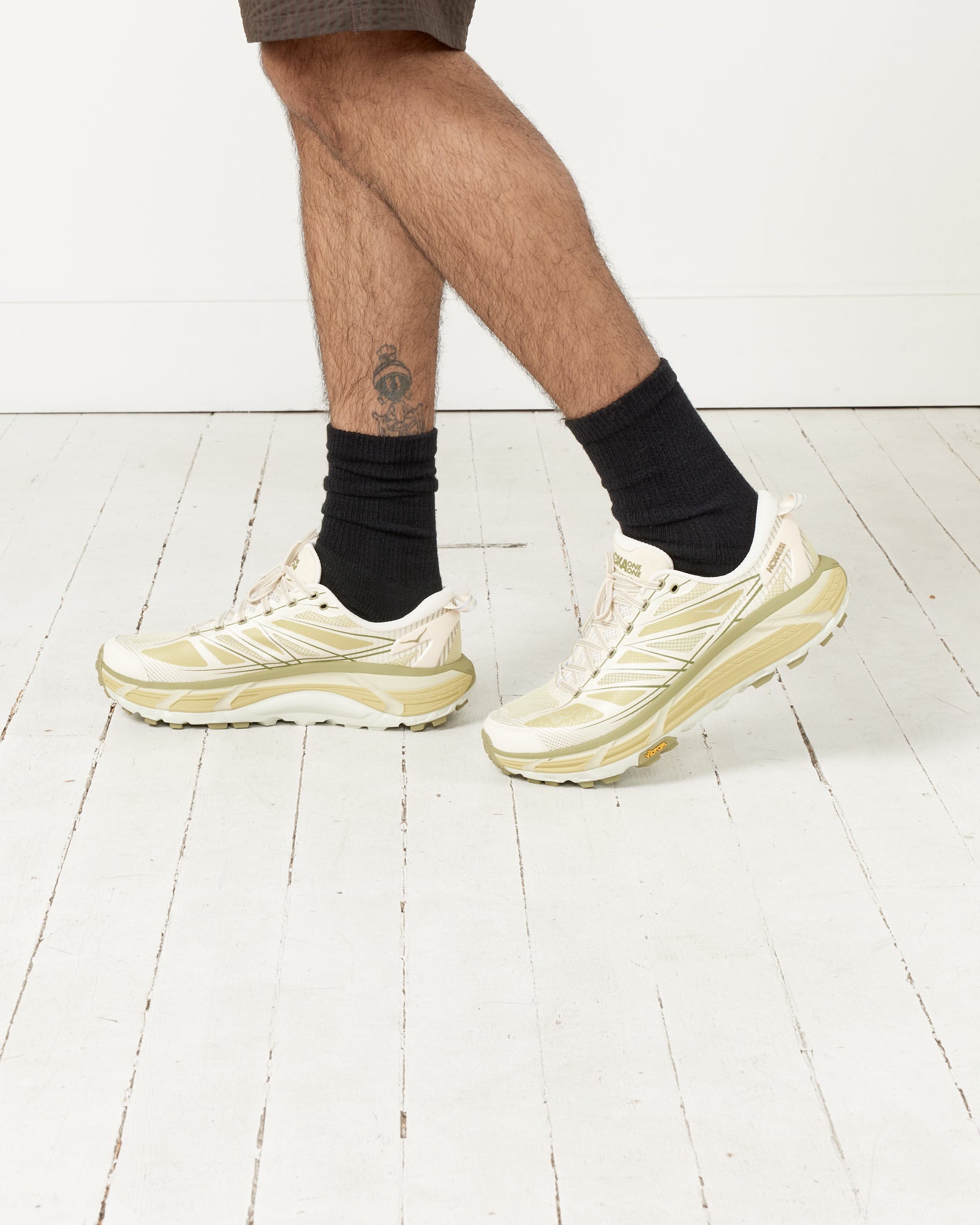 Hoka U Mafate Speed 2 Shoes Eggnog/ Celery Root - Eggnog/ Celery Root / 11.5 (261681)