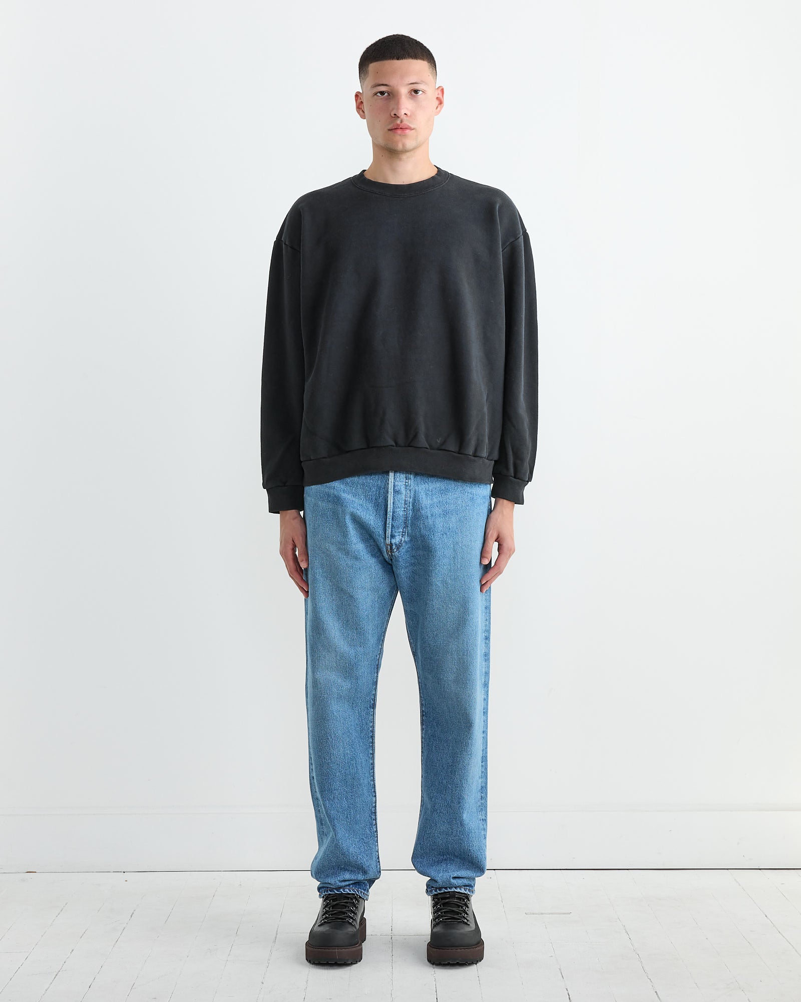 Orslow Vintage Finished Sweatshirt Black - Black / 4 (261862)