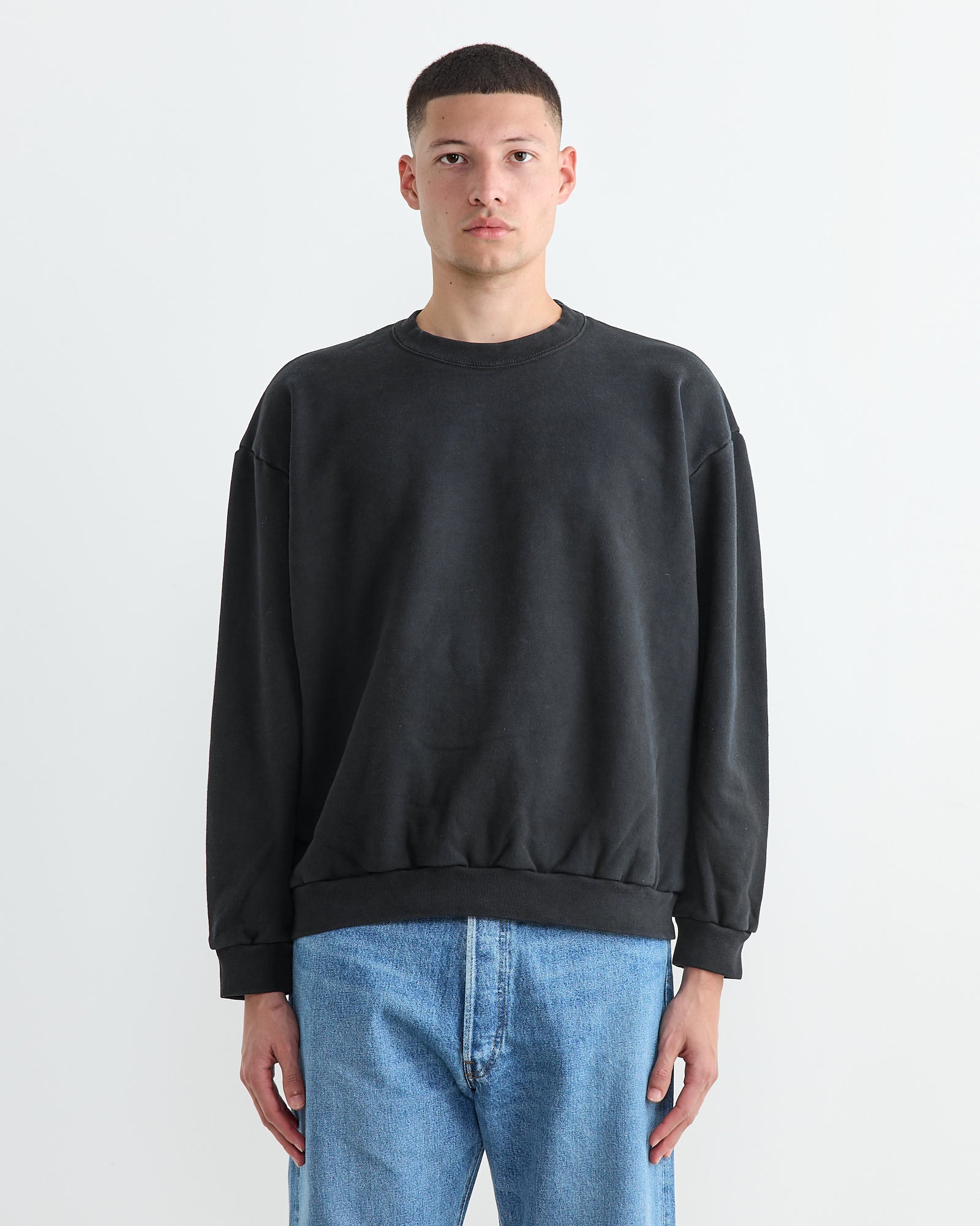 Orslow Vintage Finished Sweatshirt Black - Black / 4 (261862)