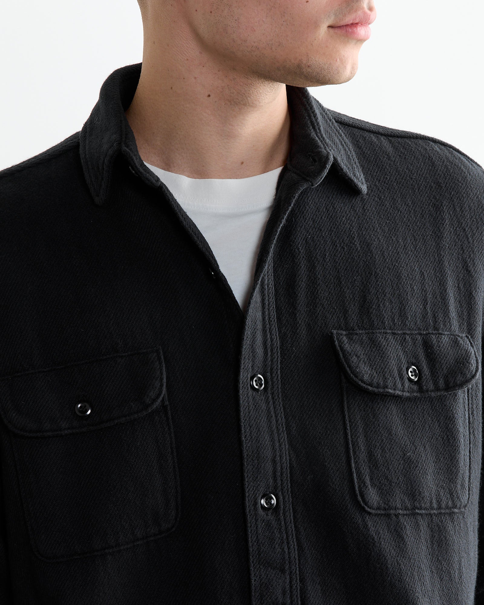 Orslow Vintage Fit Flannel Shirt Black - Black / 3 (261868)