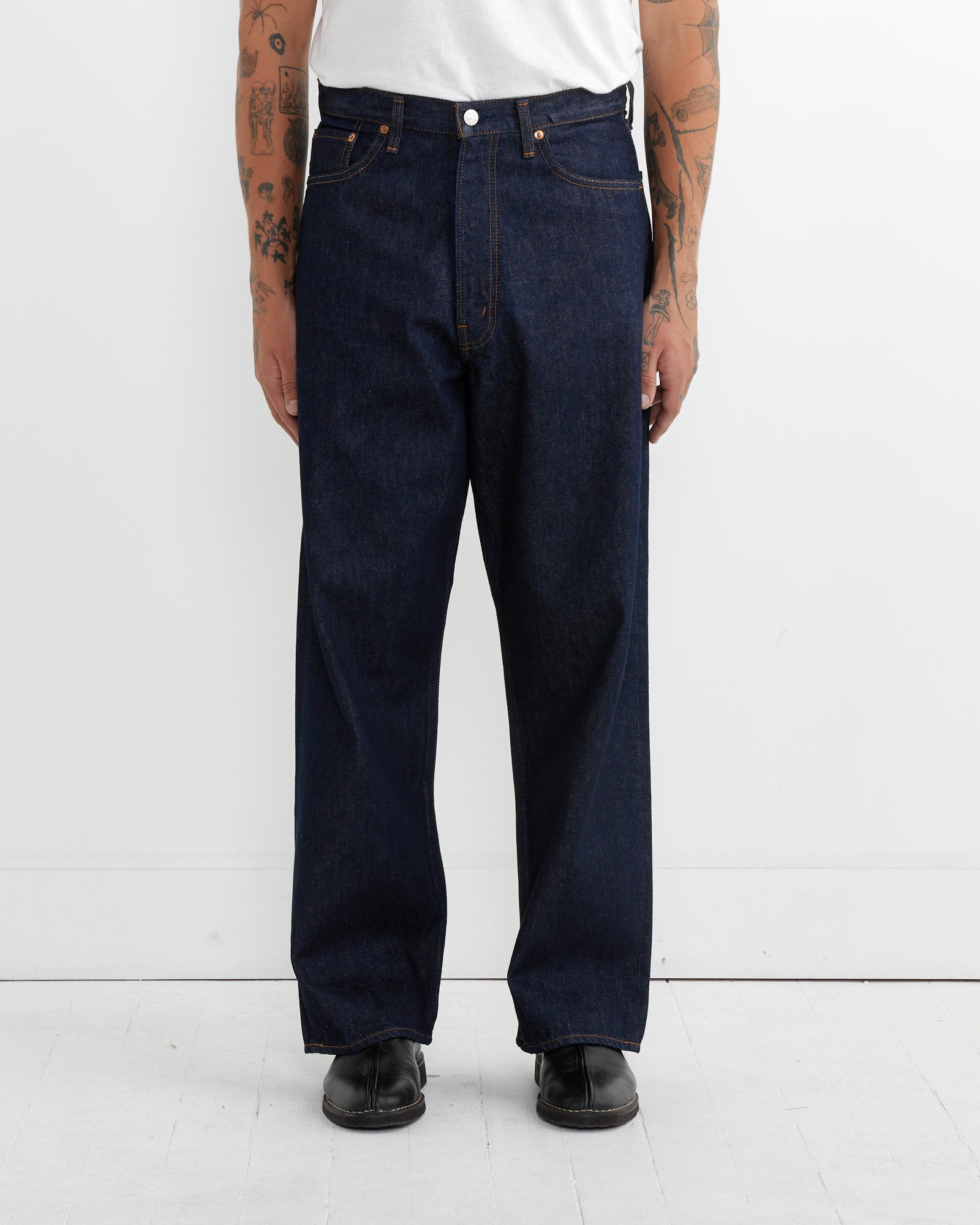 Super Dad's Denim Pant in One Wash