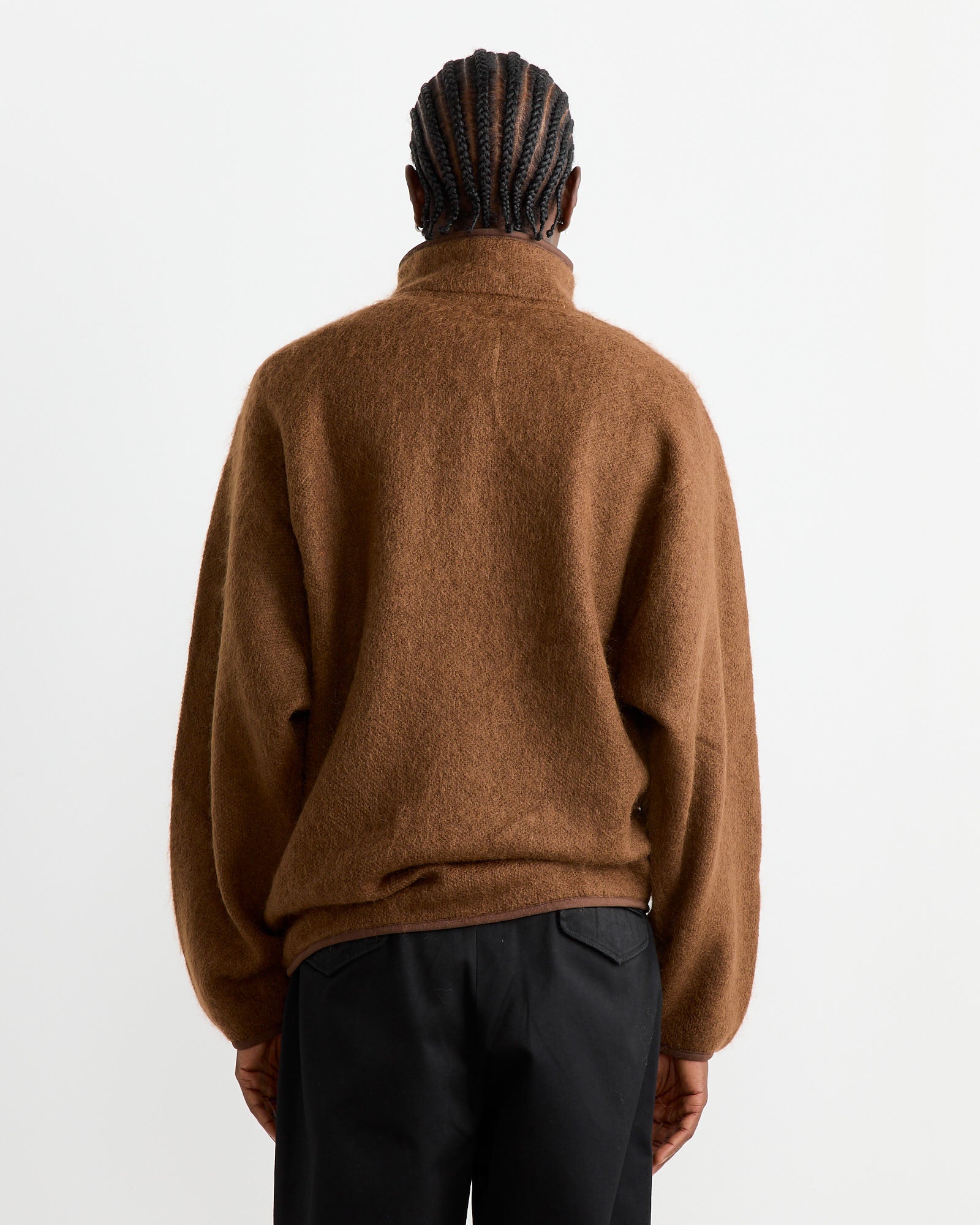 Nanamica Pullover Mohair Sweater Brown - Brown / M (261912)