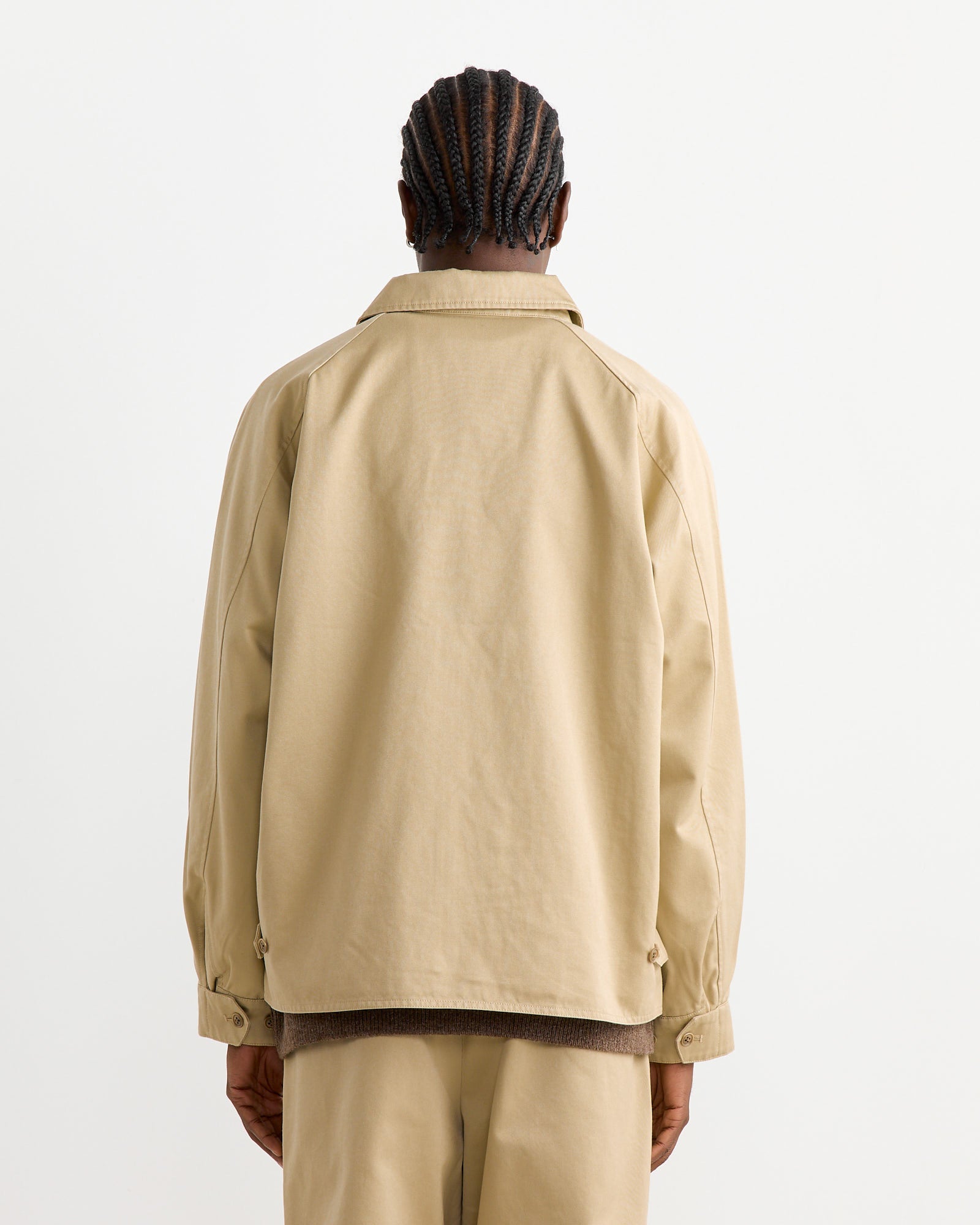 Nanamica Windstopper Chino Crew Jacket Khaki - Khaki / M (261936)