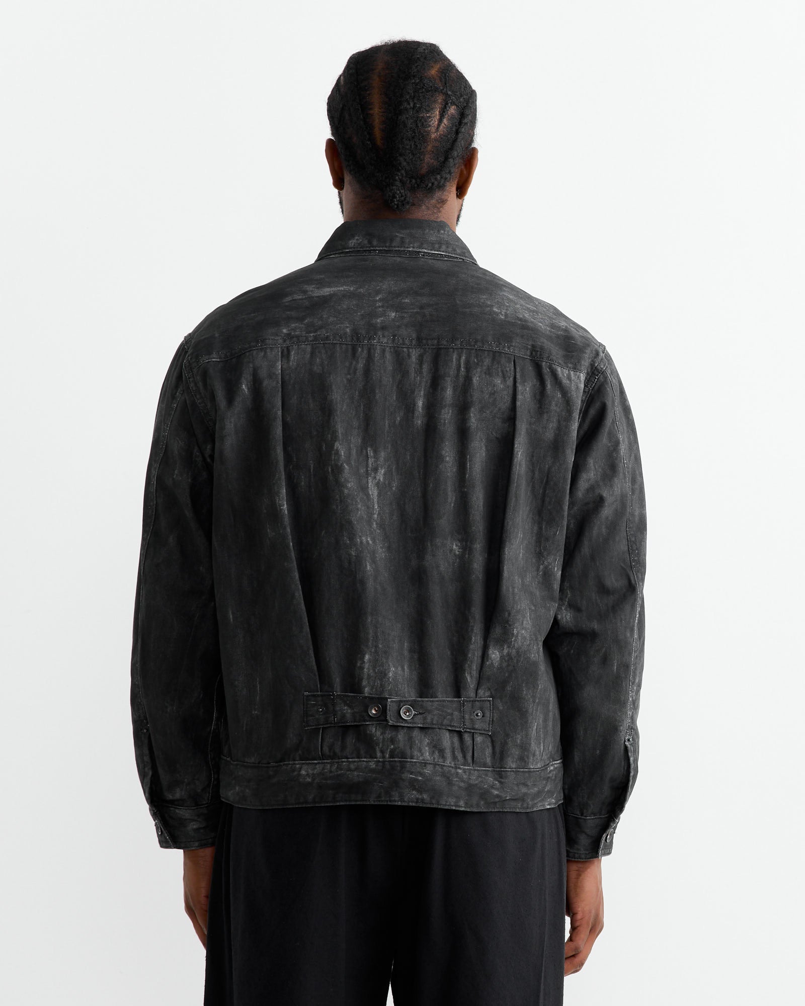 Engineered Garments Trucker Jacket Black - Black / M (261977)