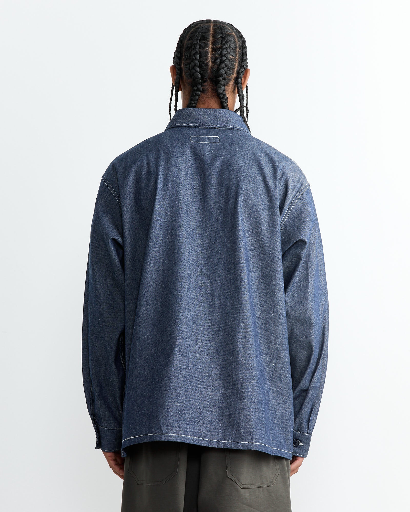 Engineered Garments MC Shirt Jacket Indigo - Indigo / L (261993)