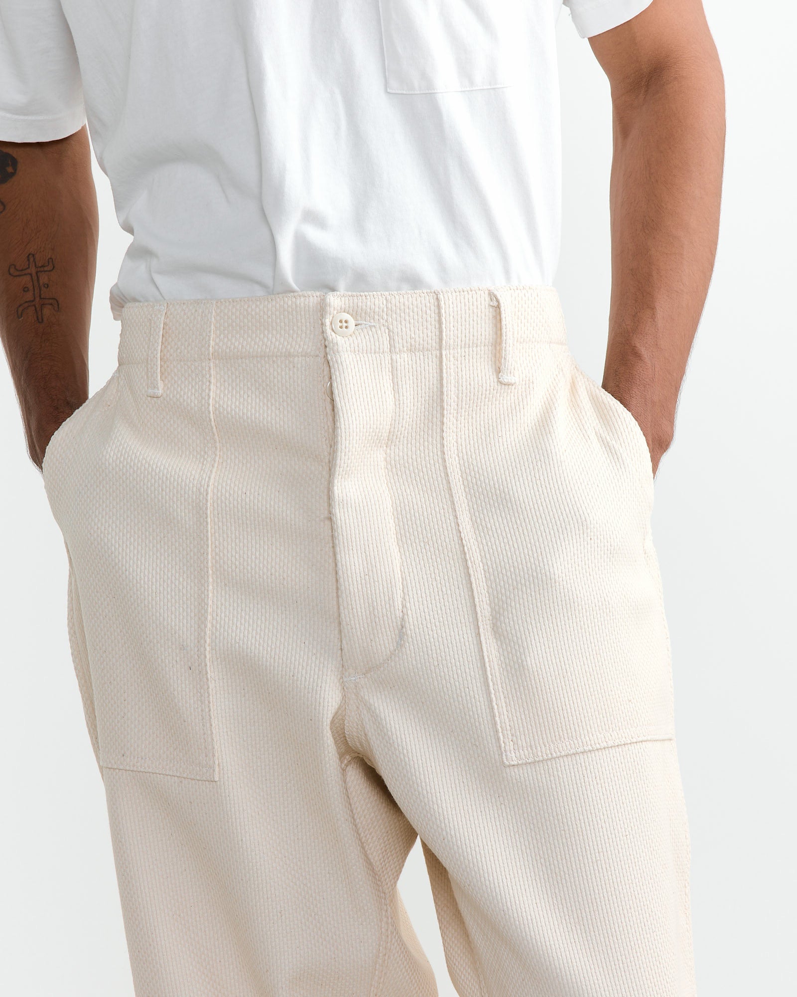 Engineered Garments Fatigue Pant Natural - Natural / L (262001)