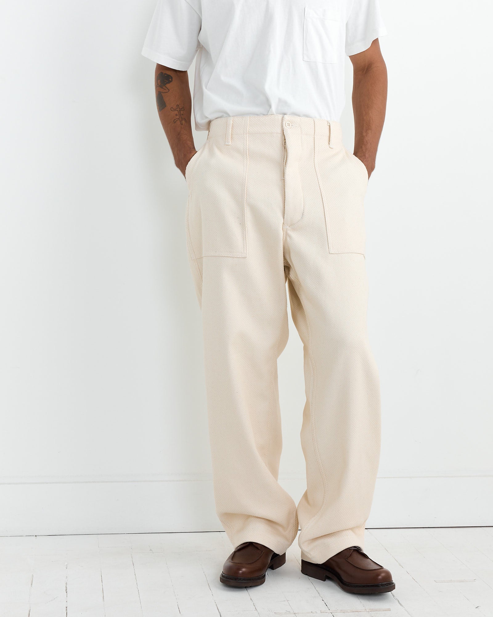 Engineered Garments Fatigue Pant Natural - Natural / L (262001)