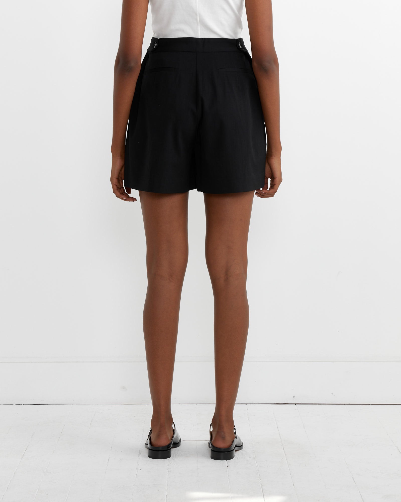 Adjustable Short in Black