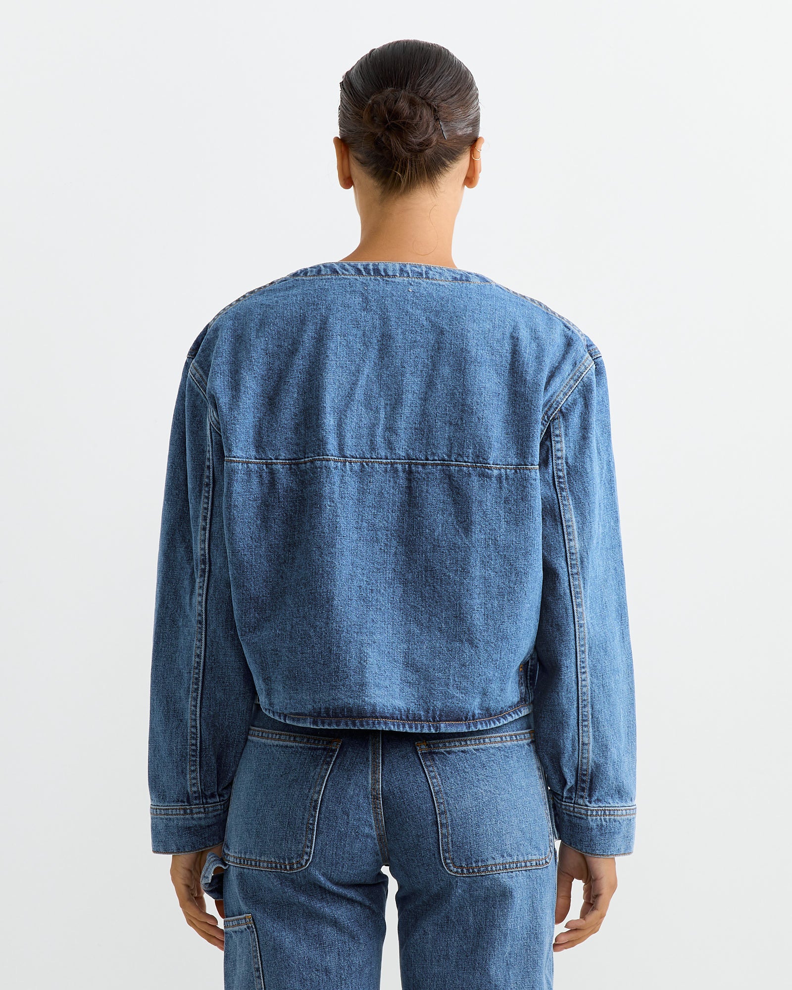 Jesse Kamm Studio Jacket Cowboy Blue - Cowboy Blue / XS/S (262171)