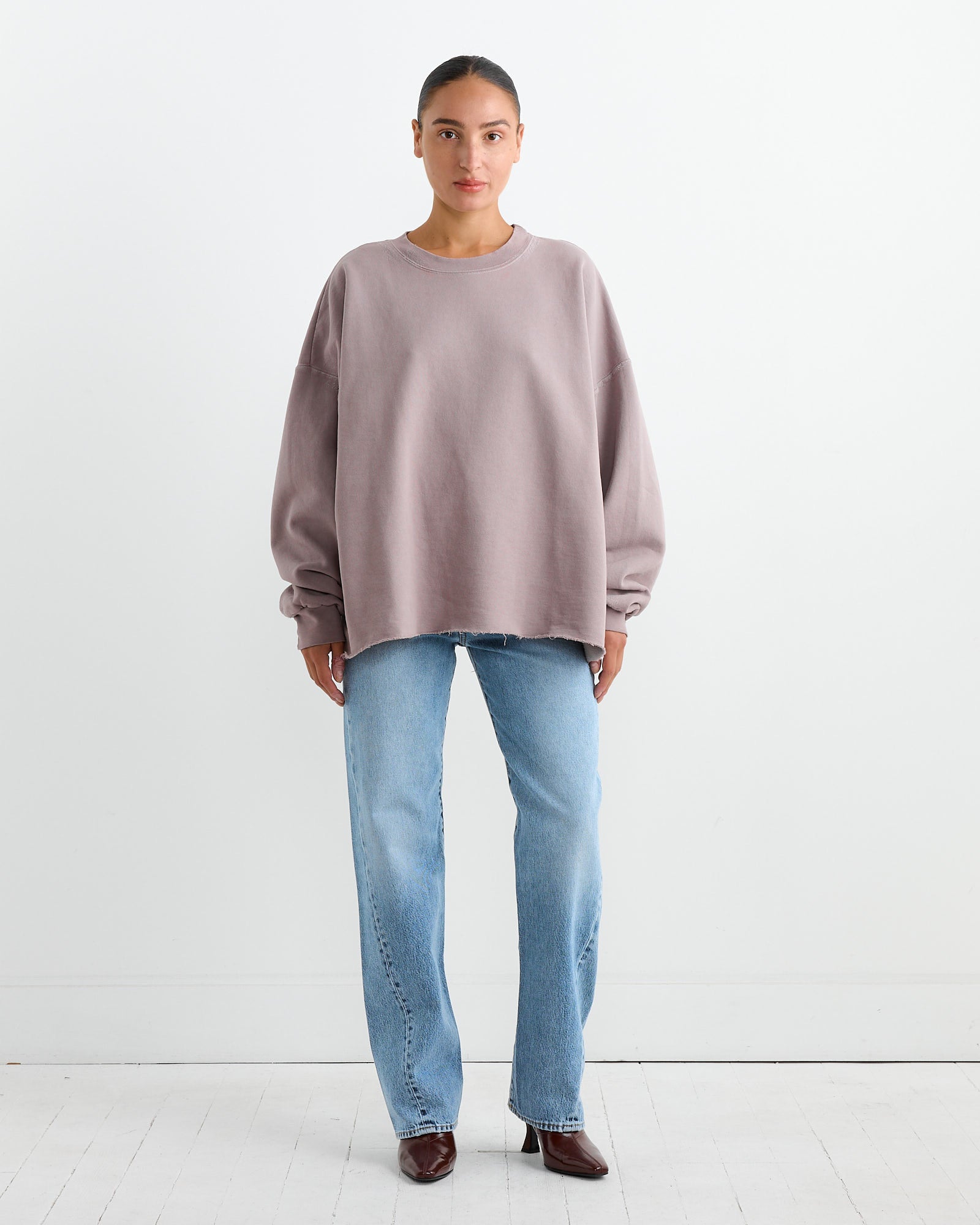 Rachel Comey Fonder Sweatshirt Mauve - Mauve / XS/S (262220)