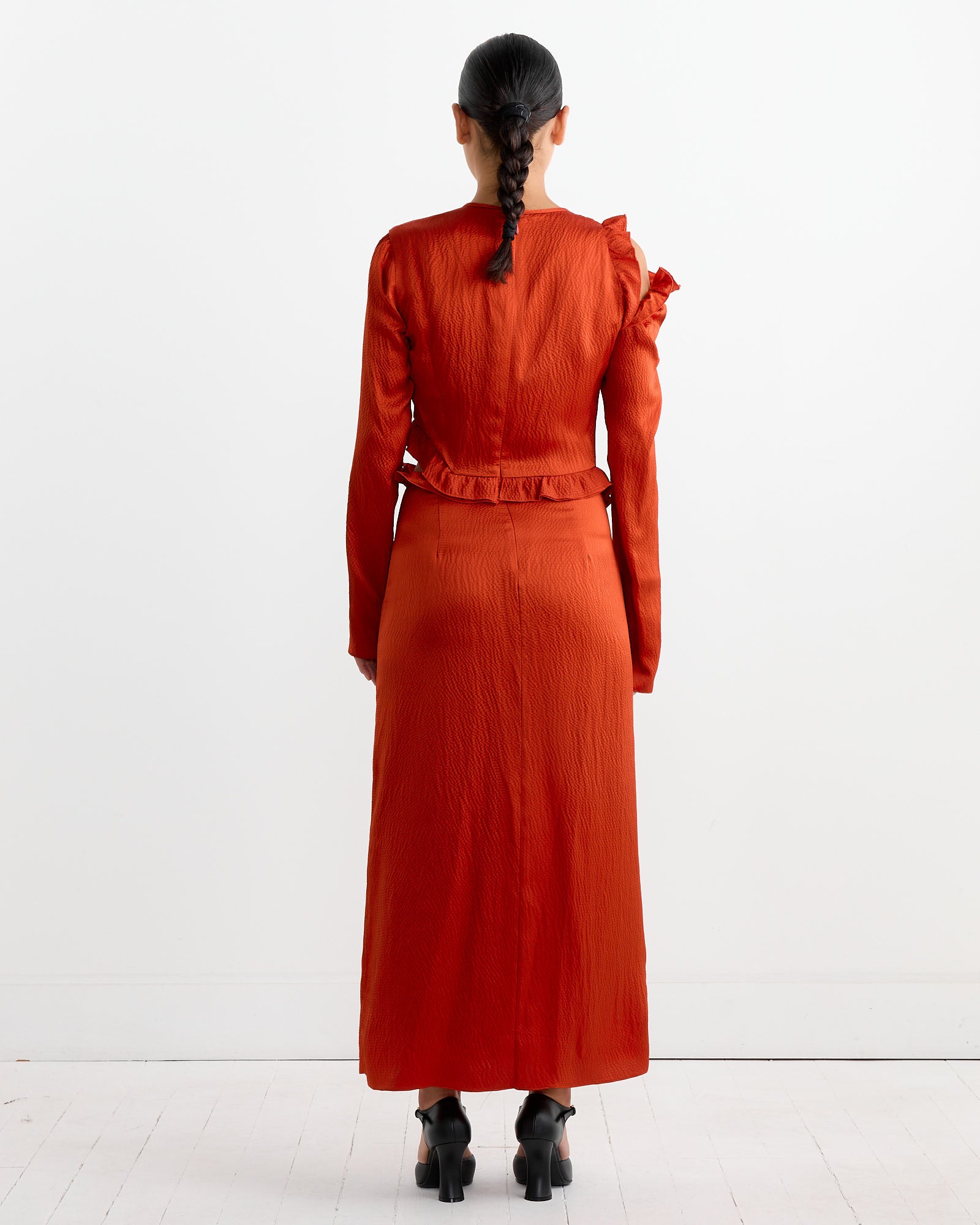 Fontes Dress in Tomato