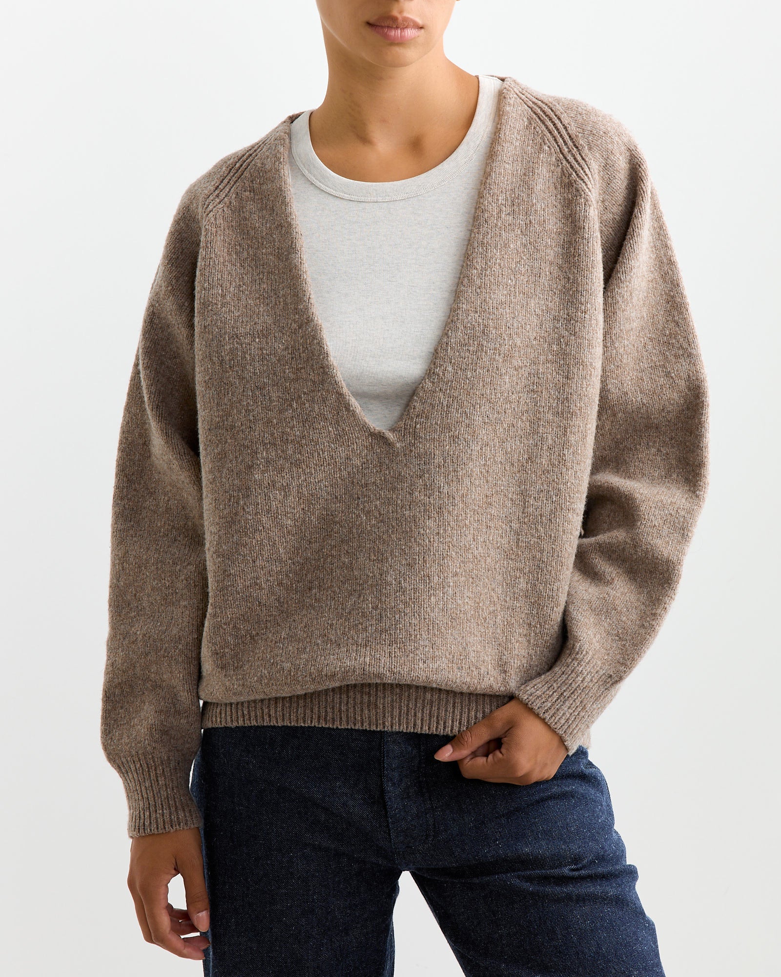 Baserange Soar V Neck Pullover Alassio - Alassio / XS/S (262374)