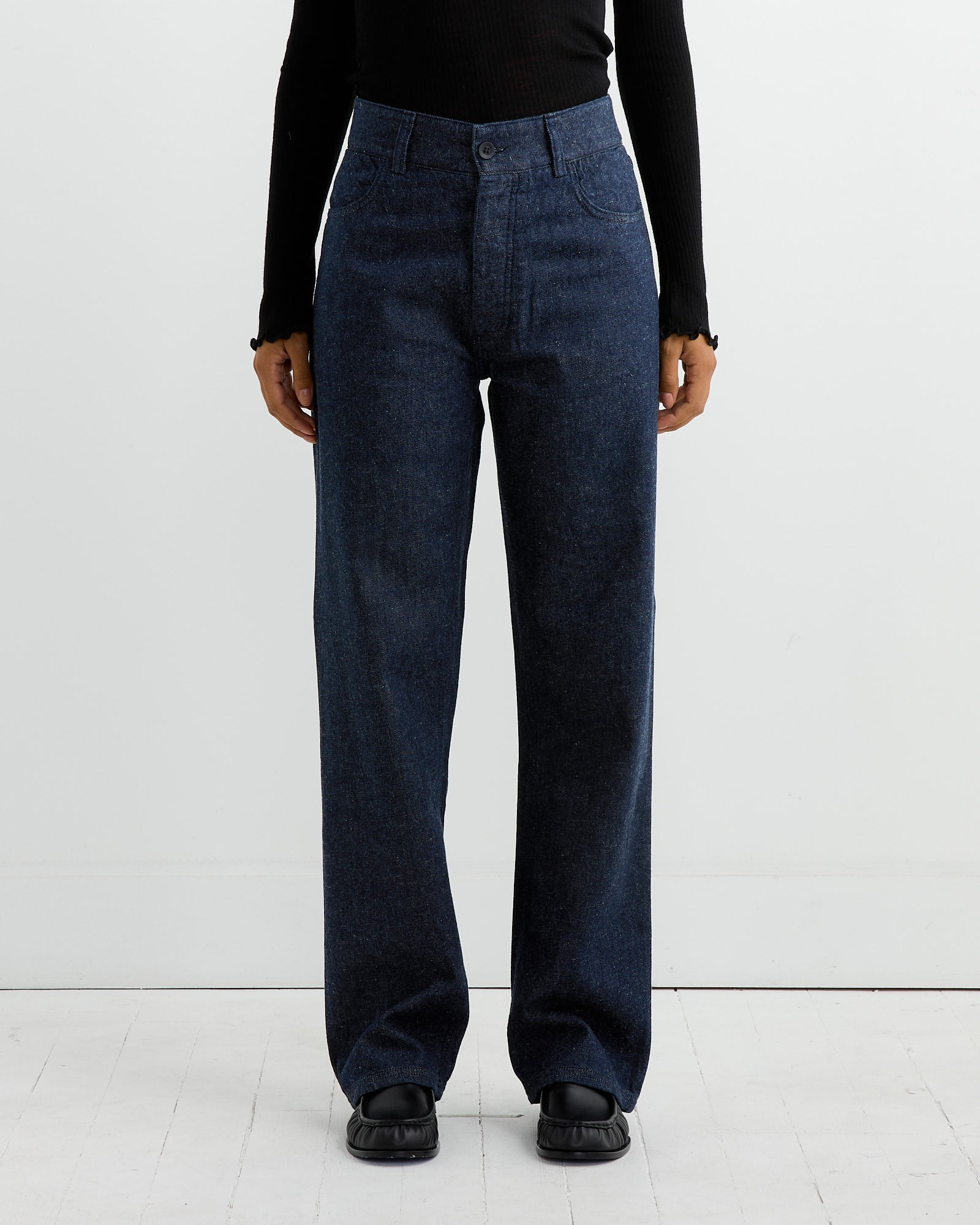 Baserange Tajo Pant Blue - Blue / S (262401)