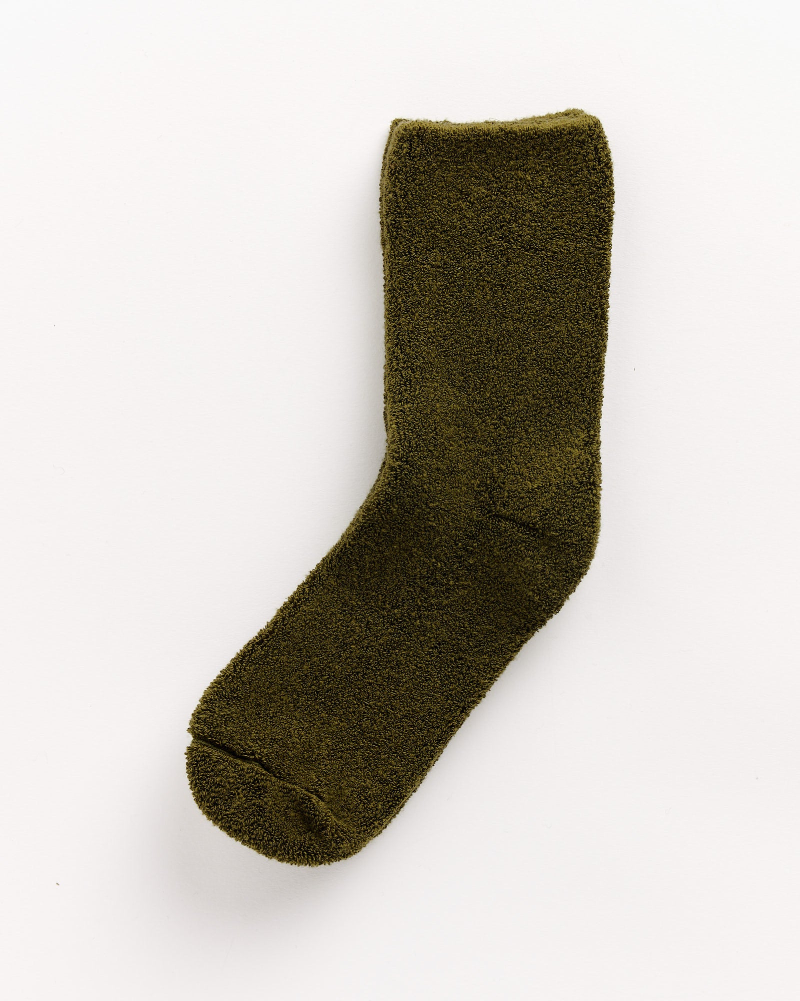 Buckle Overankle Socks in Green