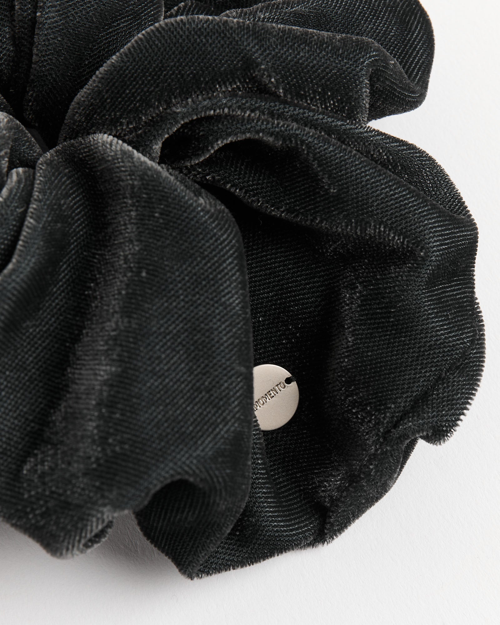 Amomento Velvet Scrunchie Dark Green - Dark Green / OS (262466)