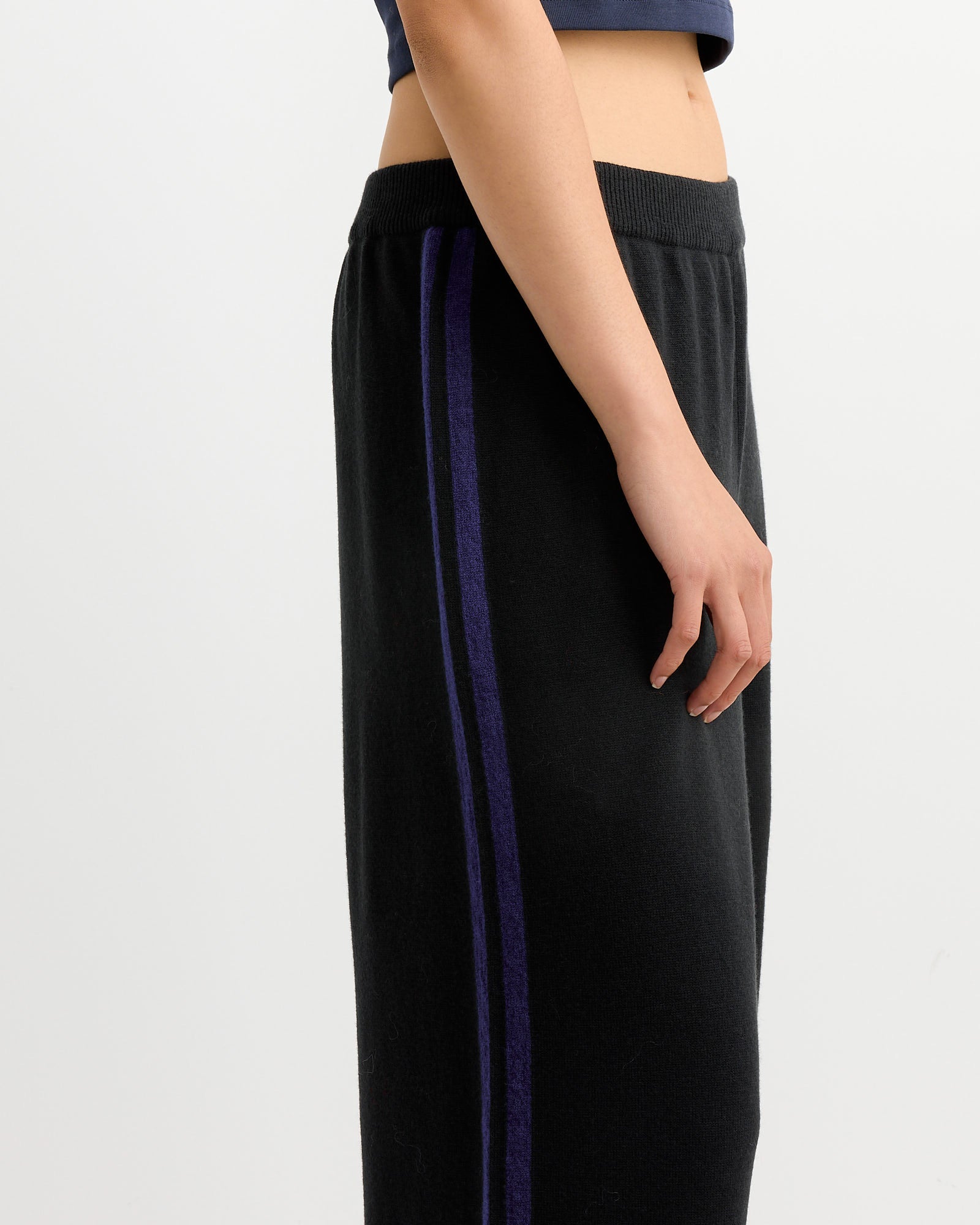 Merino Wool Pant in Black