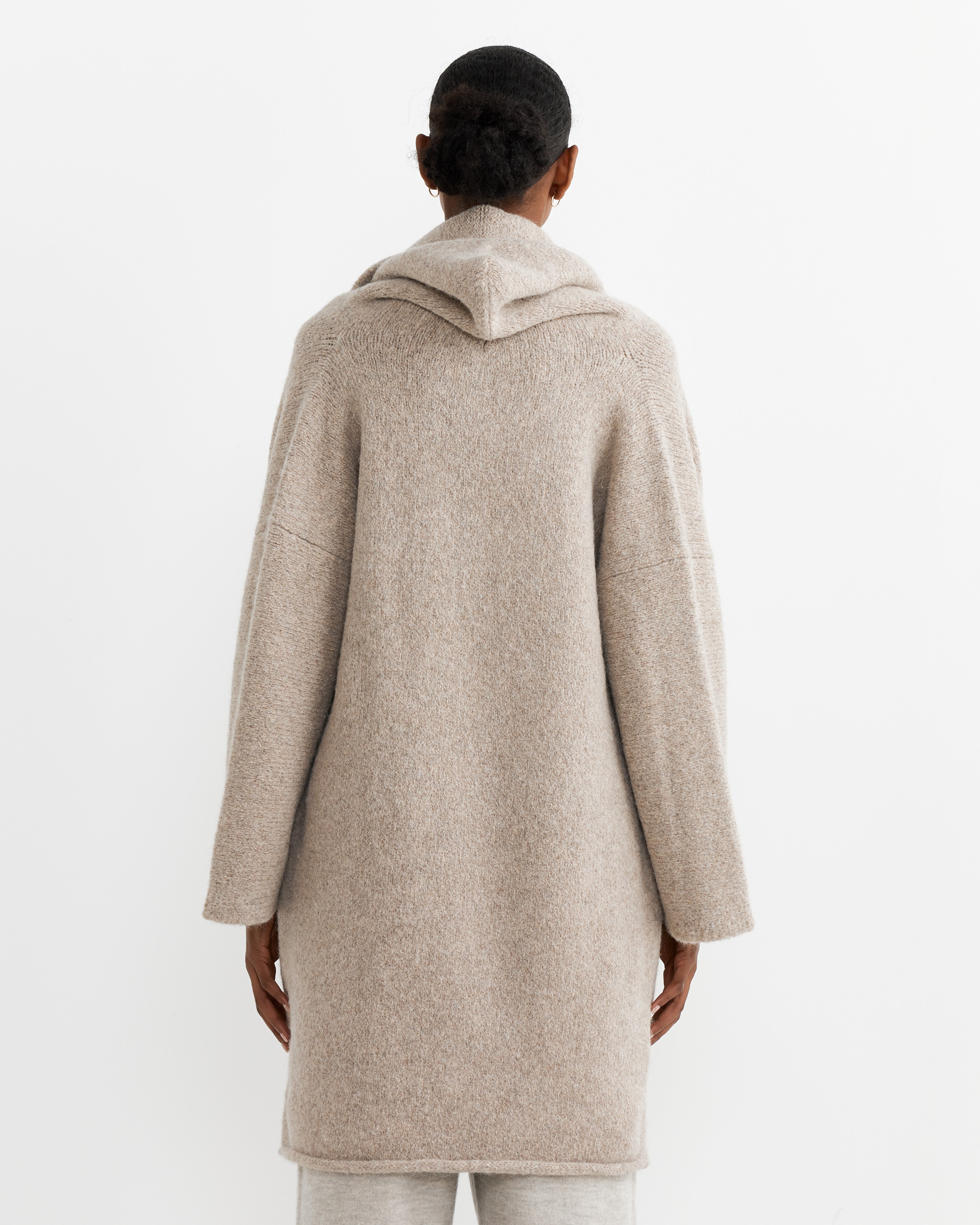 Capote Coat in Dust