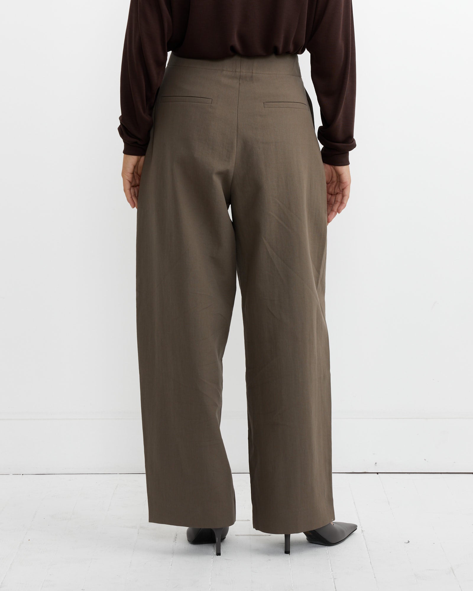 Studio Nicholson Ansell Pant Fossil - Fossil / 6 (262501)