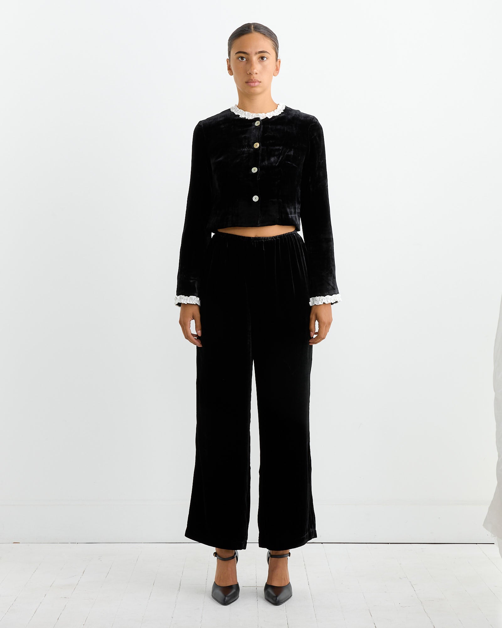 Ulla Trouser in Black