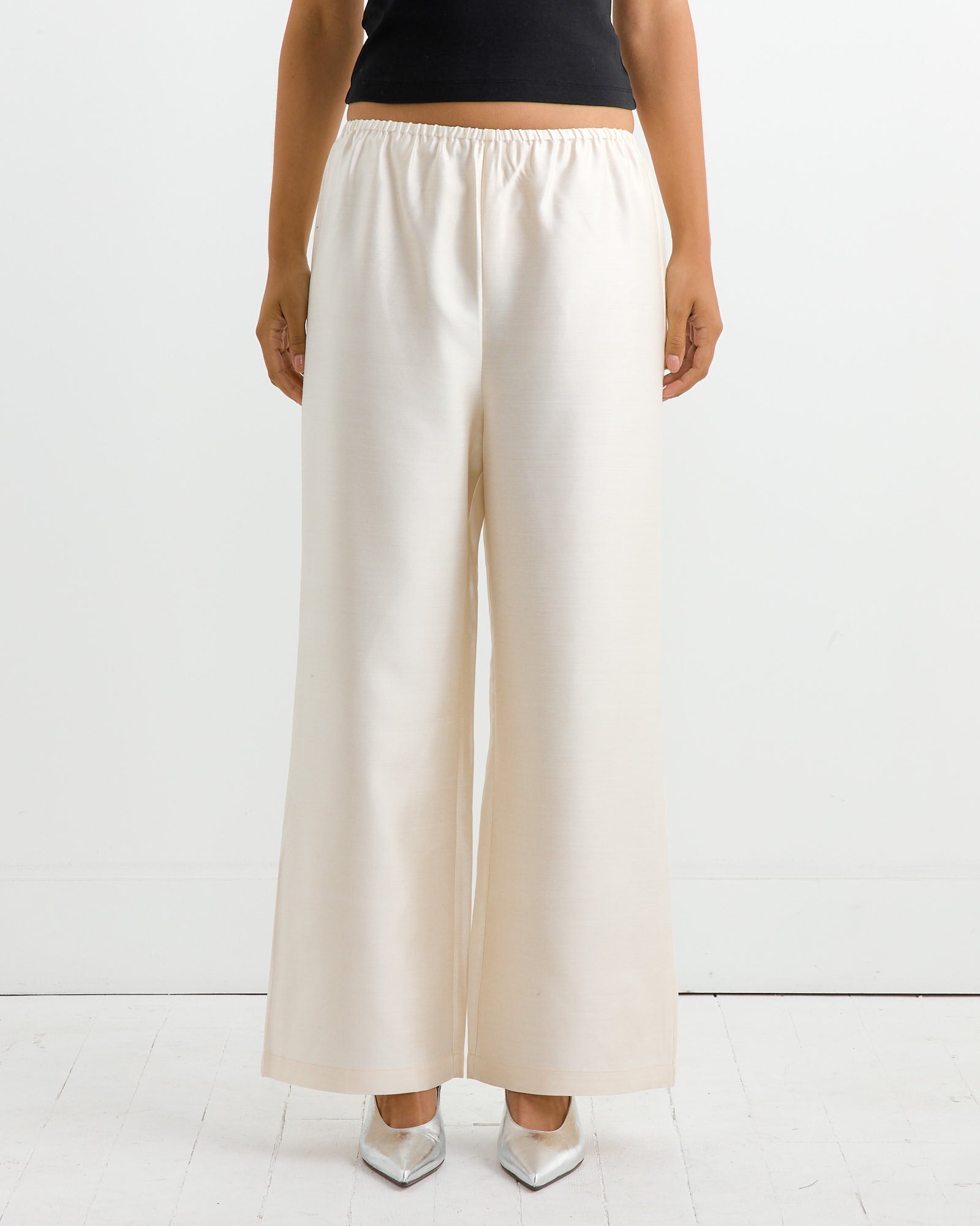 Hai Pia Trouser Ivory - Ivory / S (262540)