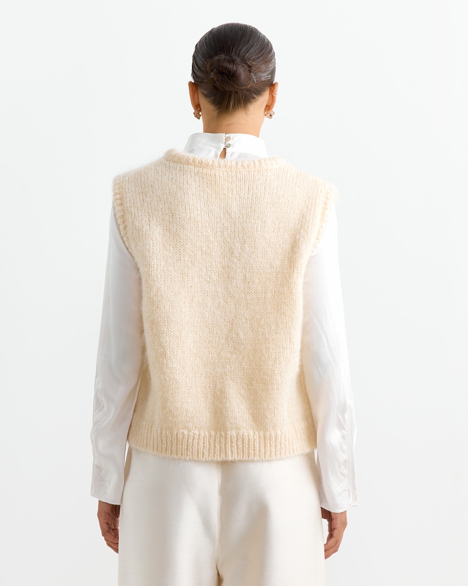 Hai Billy Vest Ivory - Ivory / S (262548)