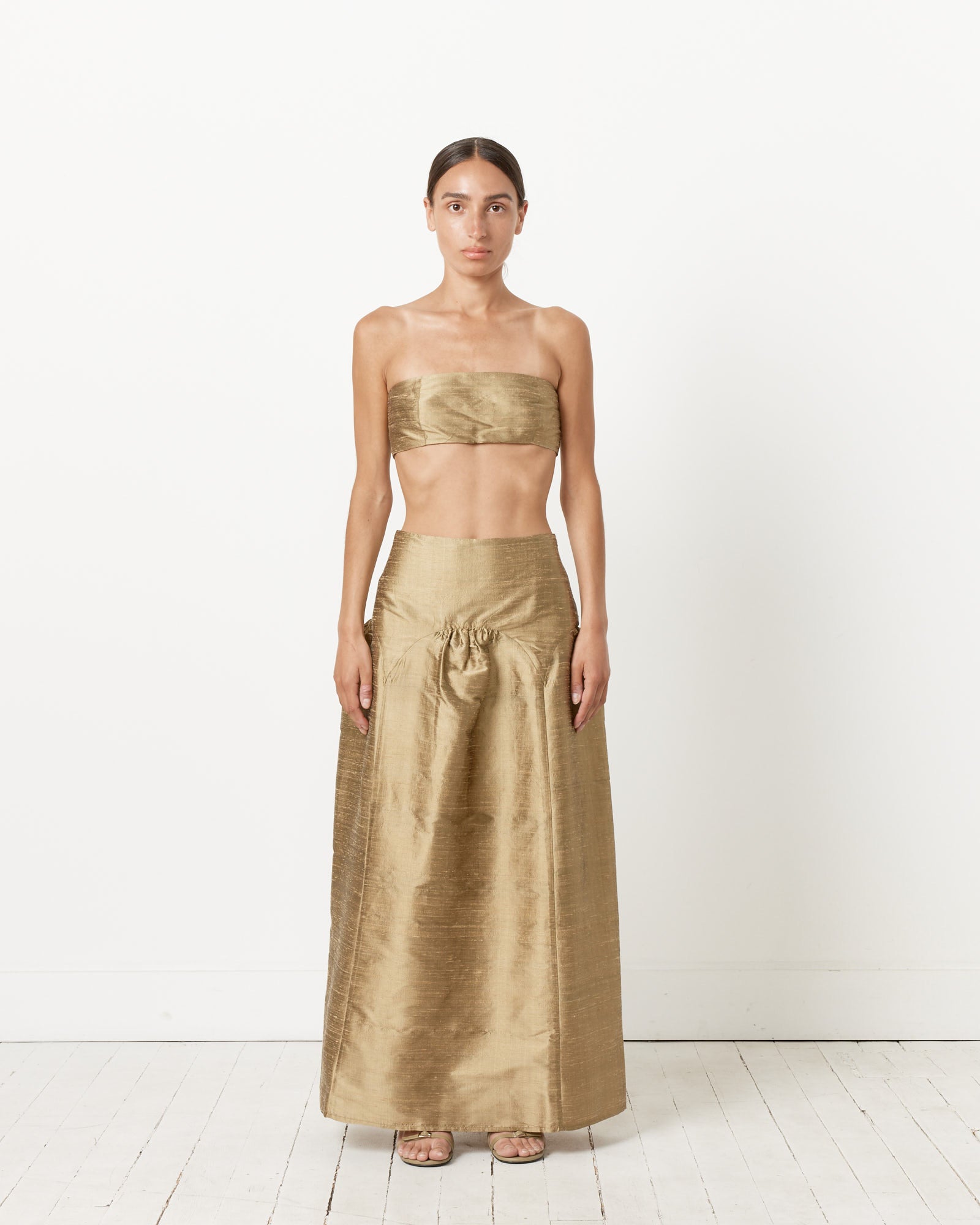 Paloma Wool Ayete Top Gold - Gold / S (262623)