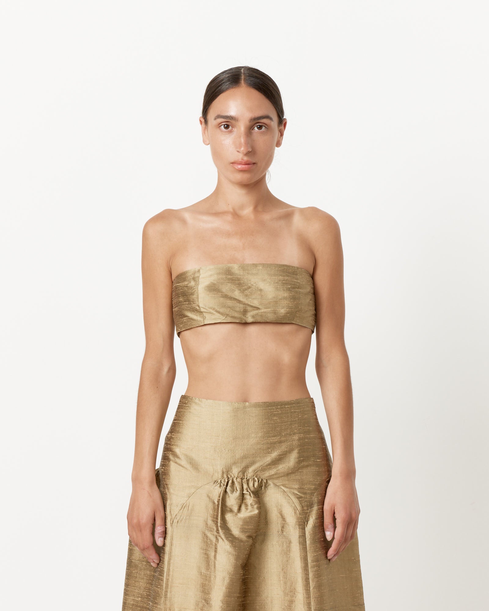 Paloma Wool Ayete Top Gold - Gold / S (262623)