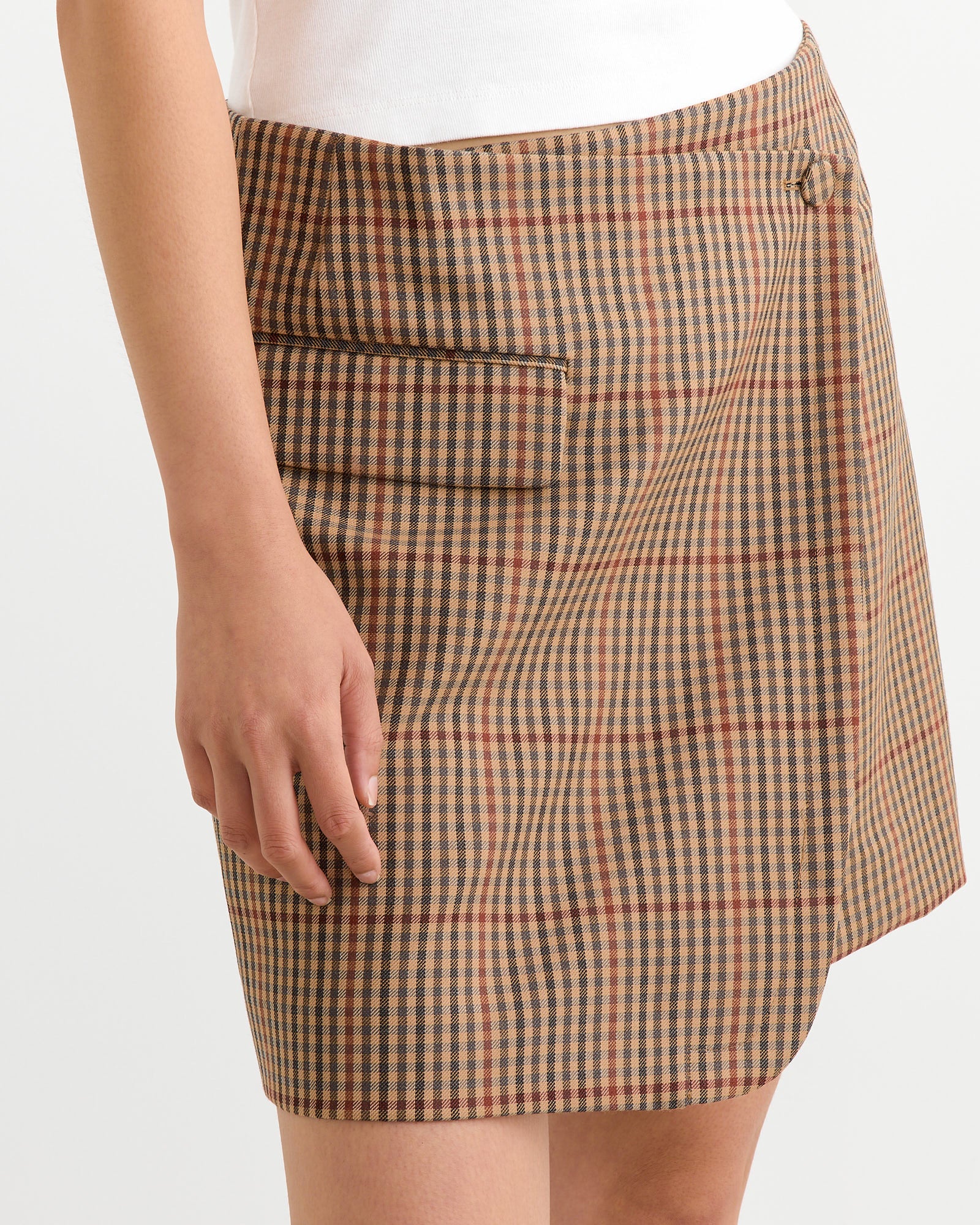 Dries Van Noten Sougies 9048 Skirt Rust - Rust / 36 (262685)