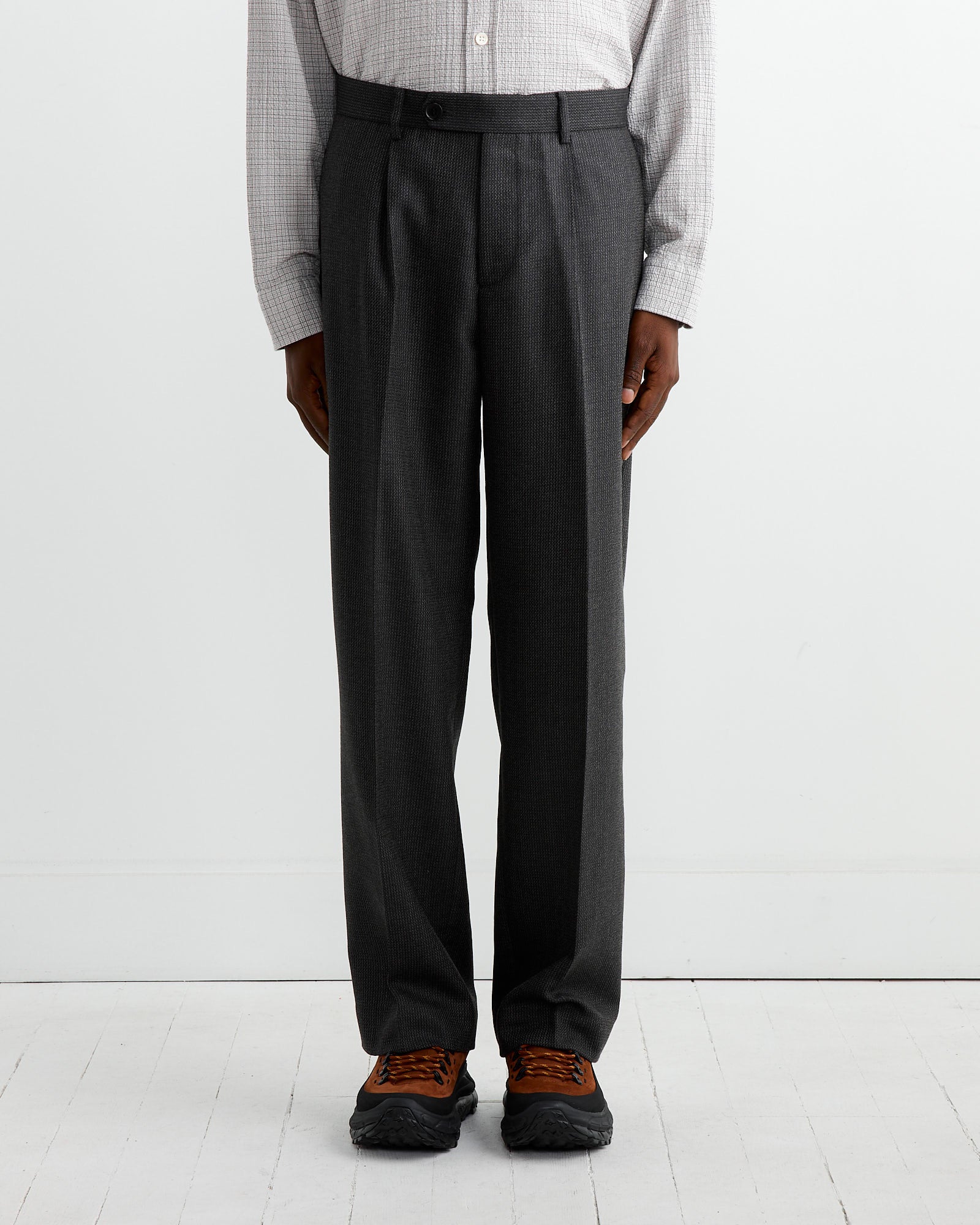 mfpen Service Trouser Dark Grey Twist - Dark Grey Twist / M (263075)