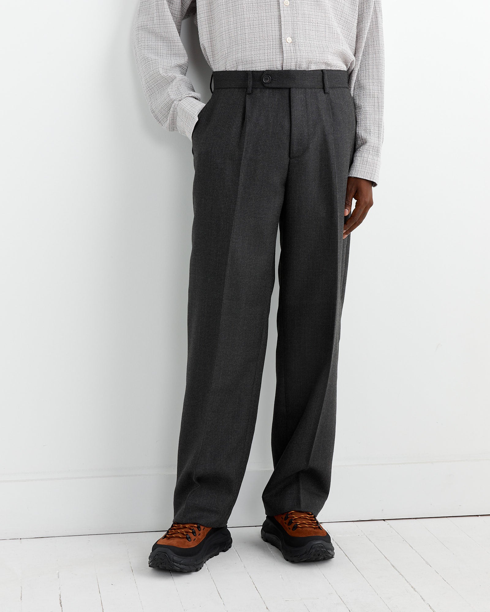 mfpen Service Trouser Dark Grey Twist - Dark Grey Twist / M (263075)