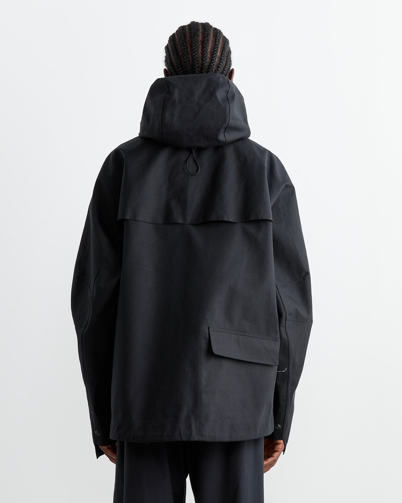 Lemaire Soft Technical Parka Black - Black / 48 (263089)