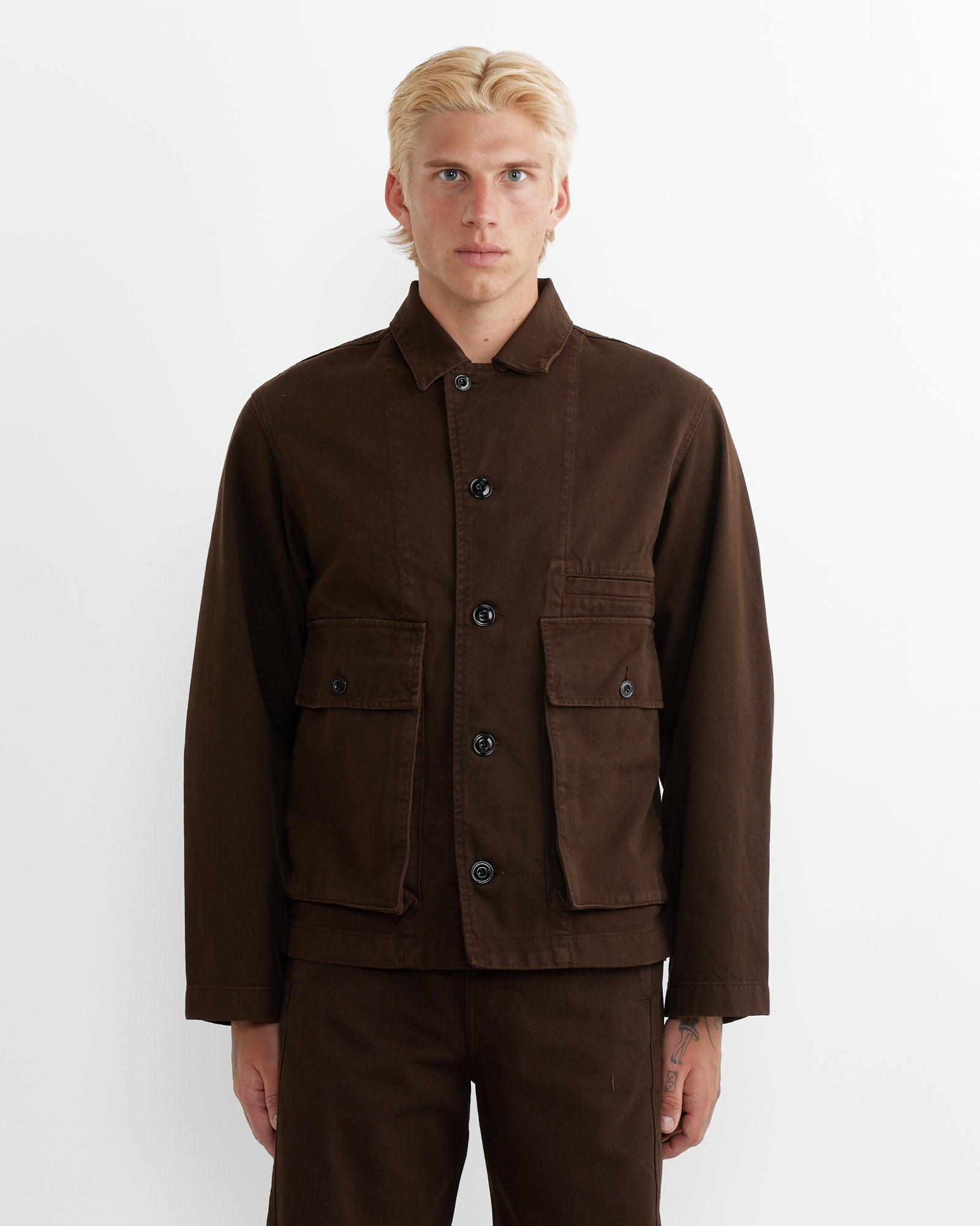 Boxy Jacket in Espresso