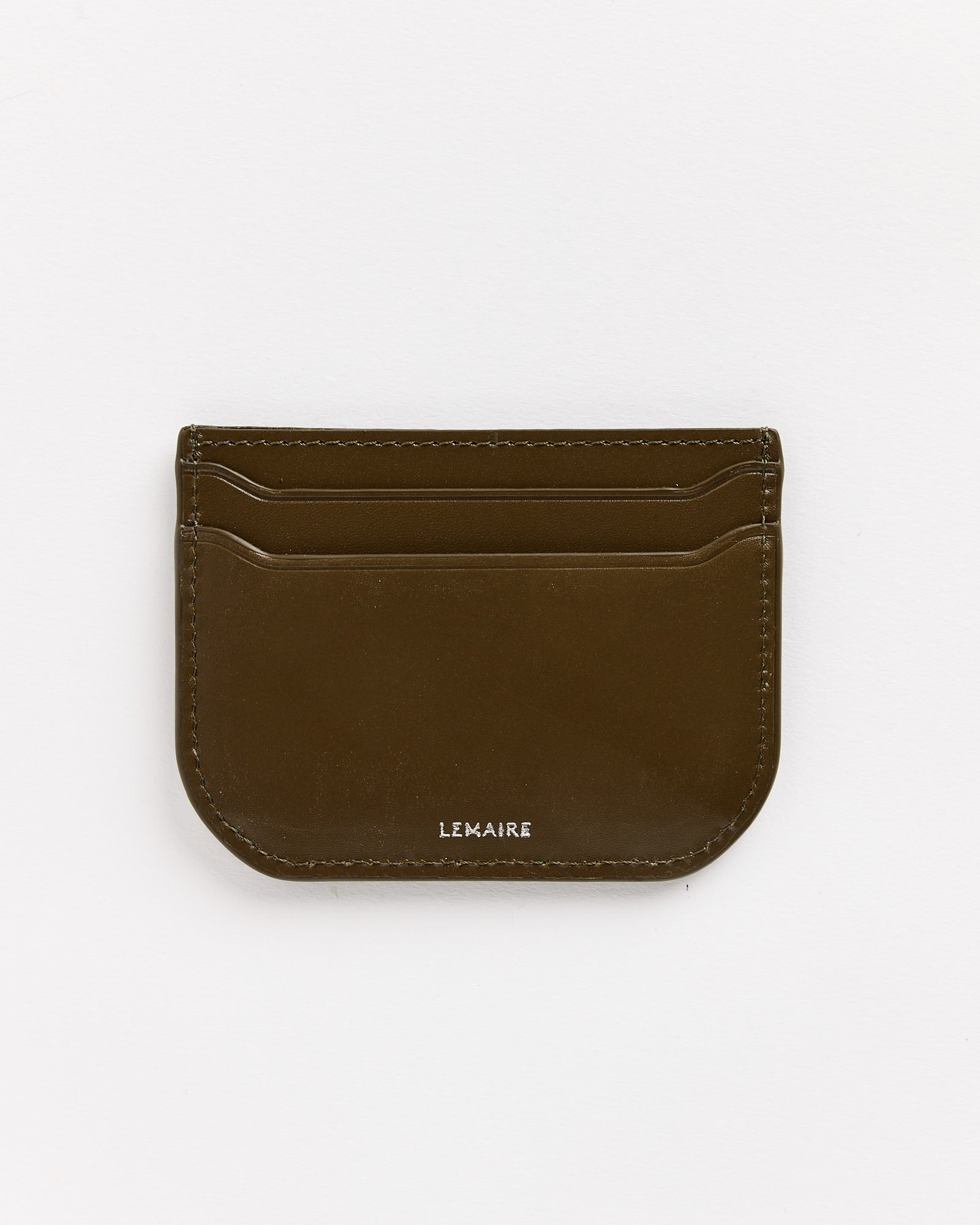 Lemaire Calepin Card Holder Khaki Moss - Khaki Moss / OS (263143)