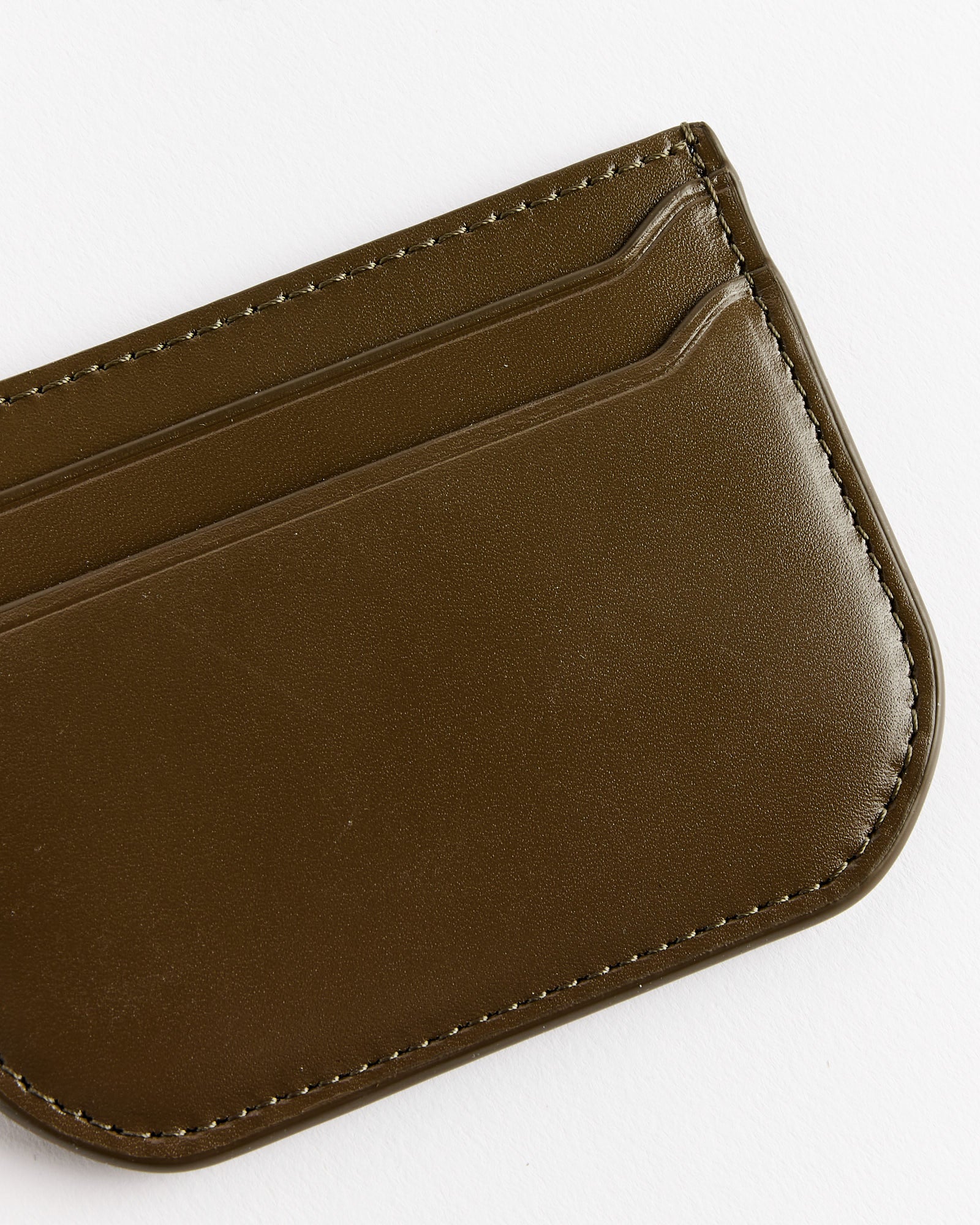 Lemaire Calepin Card Holder Khaki Moss - Khaki Moss / OS (263143)