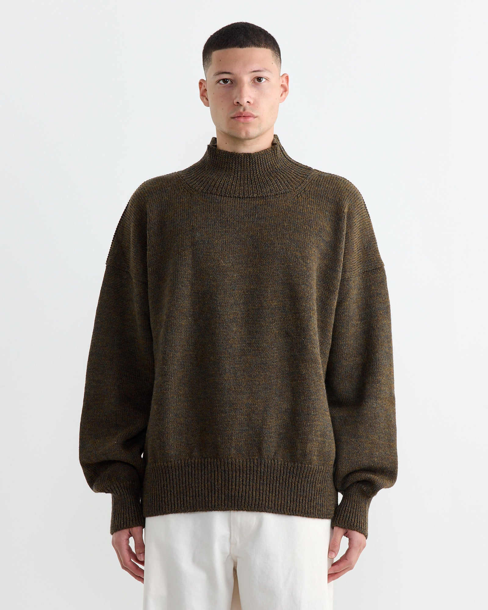 MHL T Shape Roll Neck Moss - Moss / L (263227)