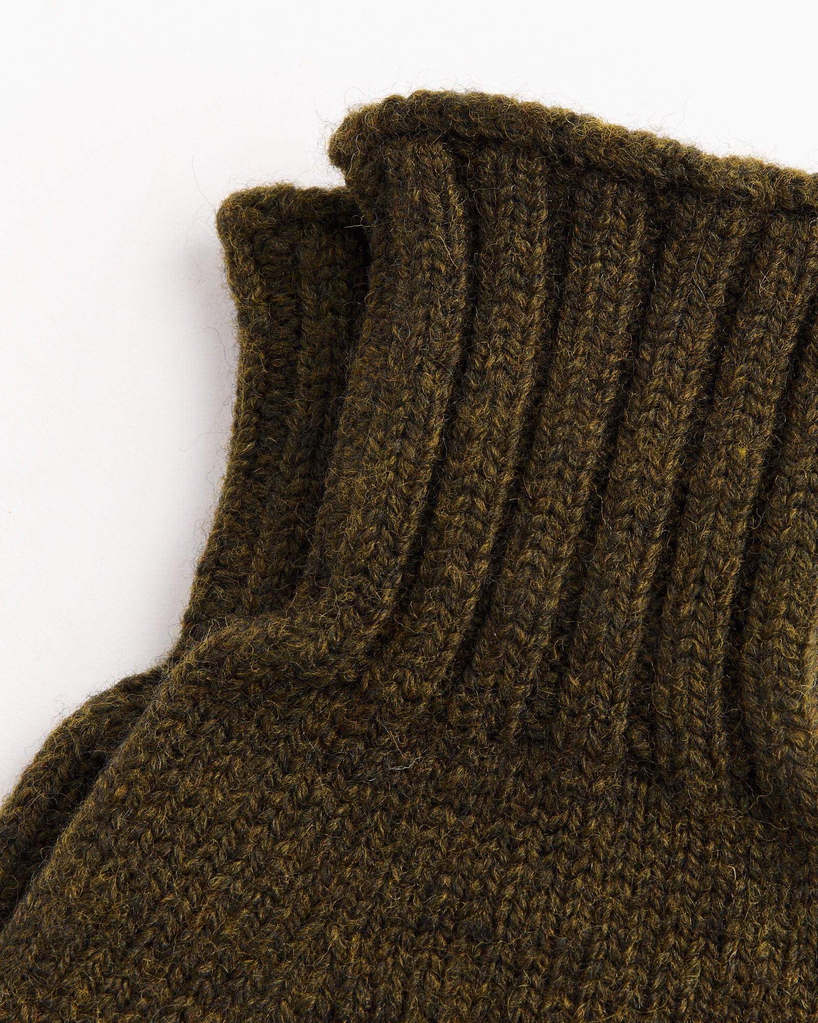 MHL Chunky Fingerless Glove Khaki - Khaki / OS (263260)