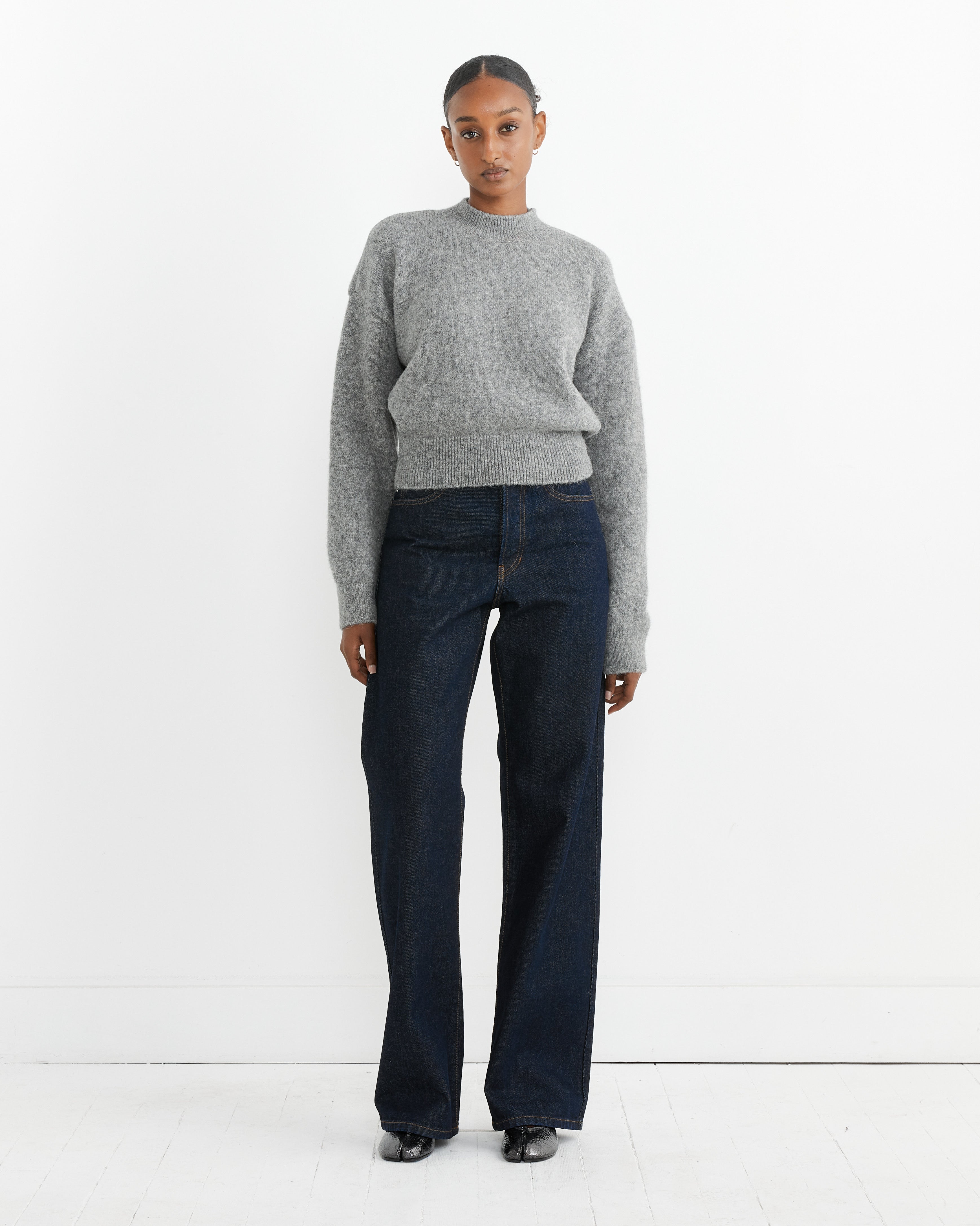 La Maille Sweater in Grey