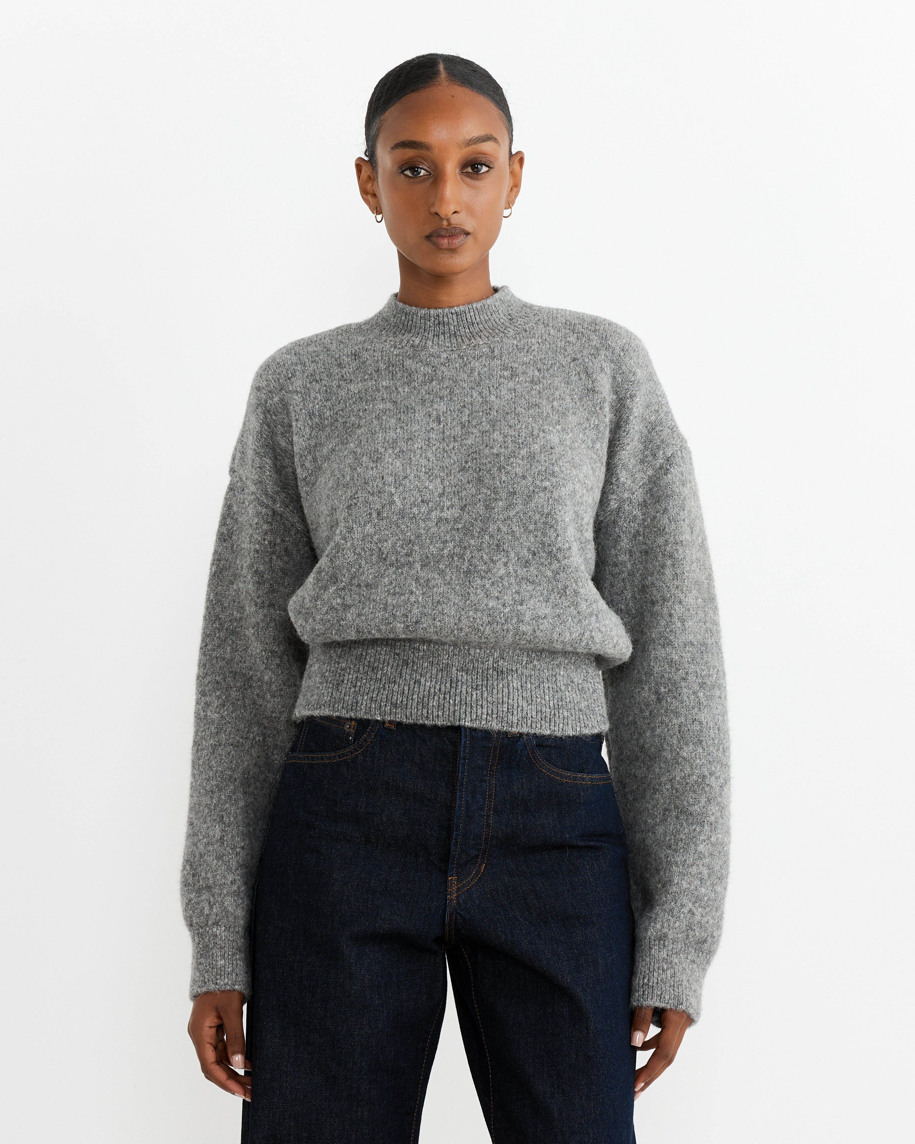 La Maille Sweater in Grey