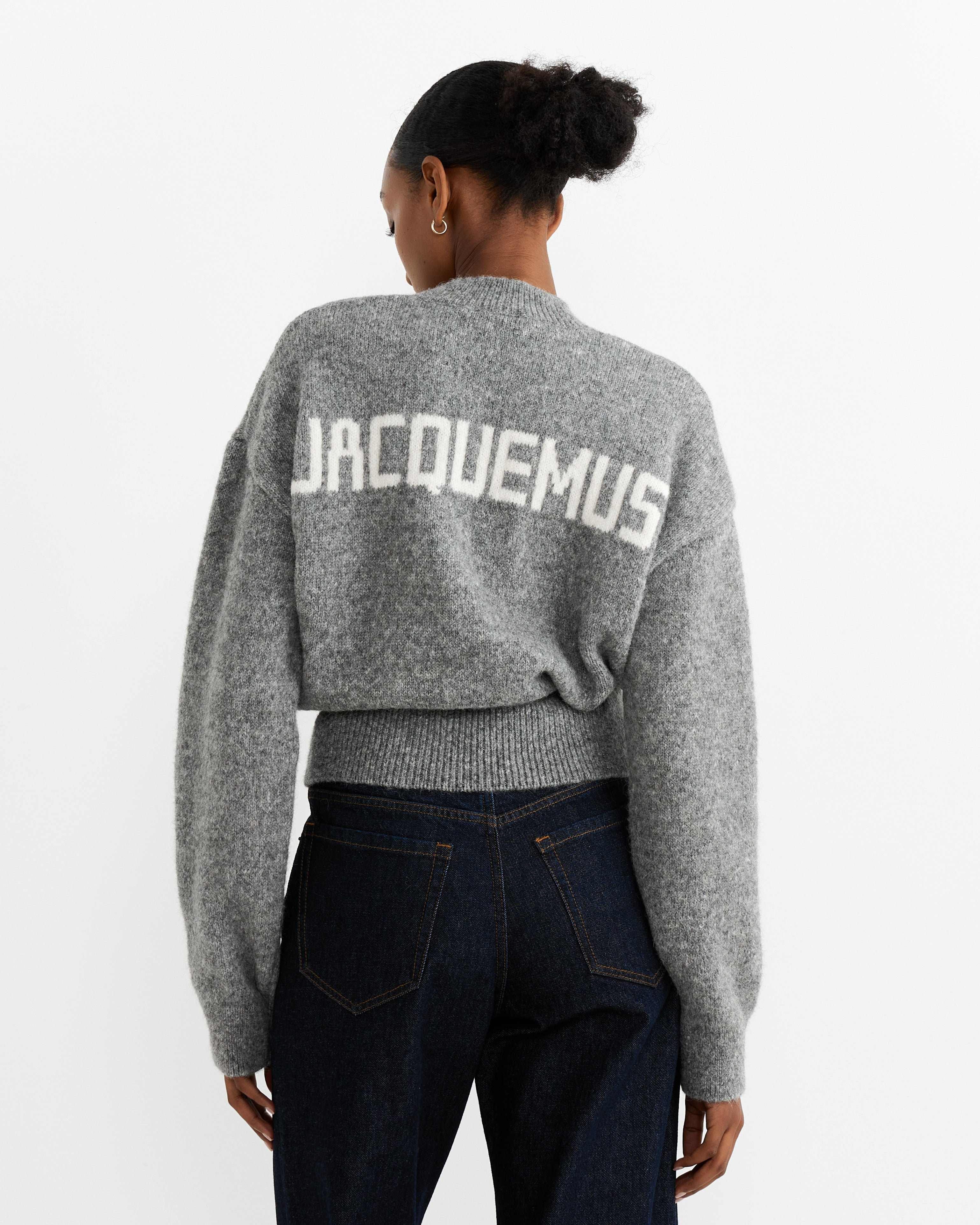 Jacquemus La Maille Sweater Grey - Grey / S (263305)